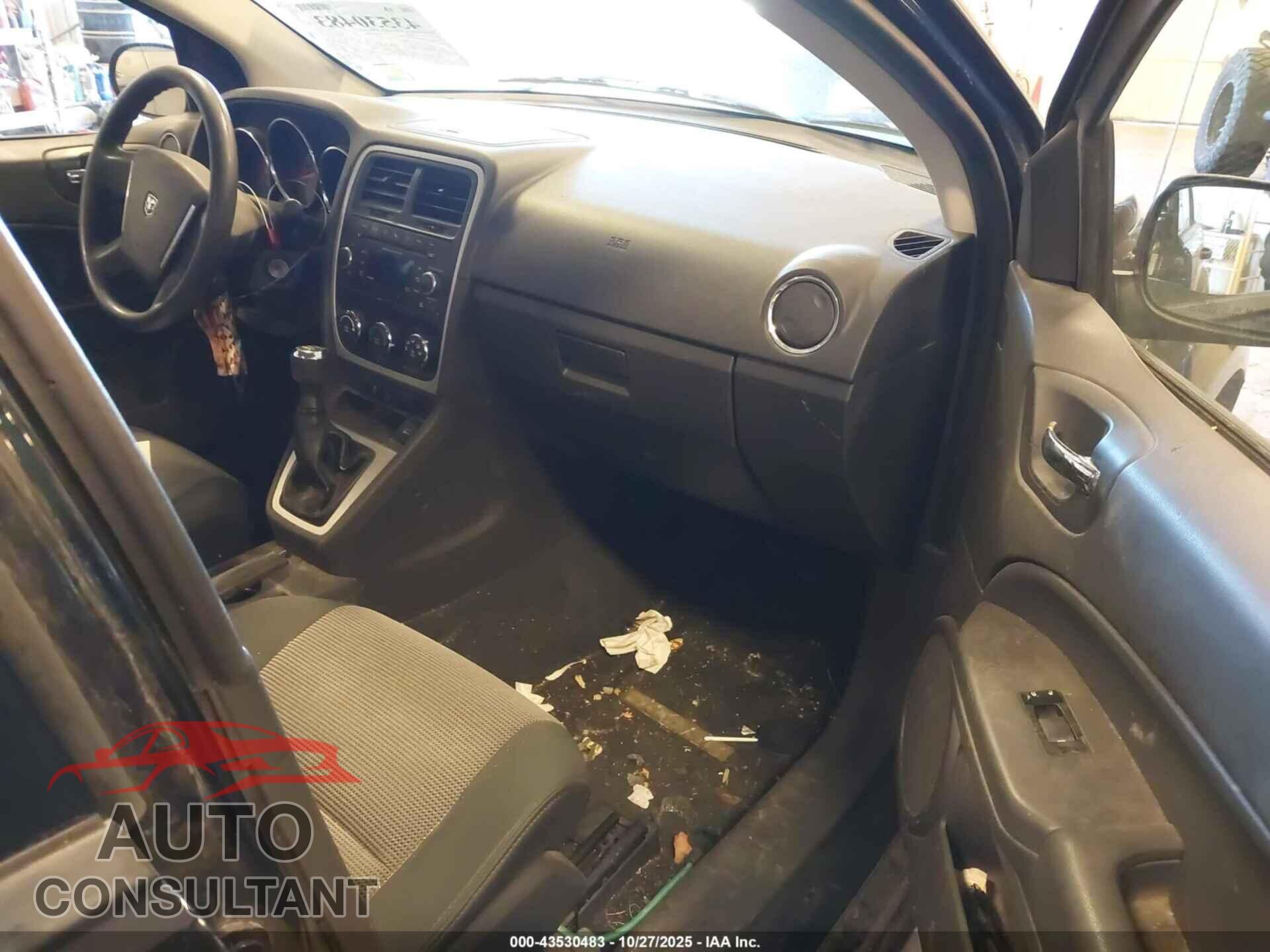 DODGE CALIBER 2012 - 1C3CDWBA8CD511385