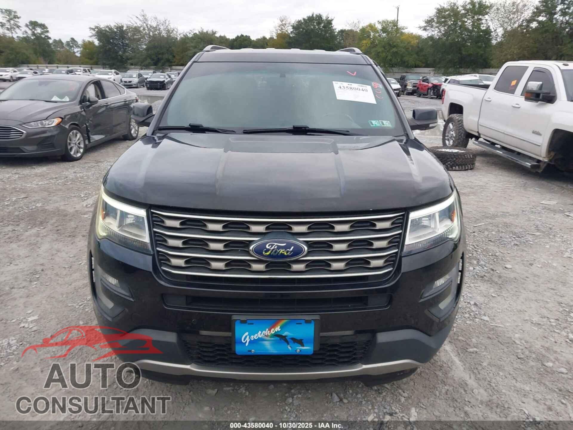 FORD EXPLORER 2017 - 1FM5K8D87HGA02292