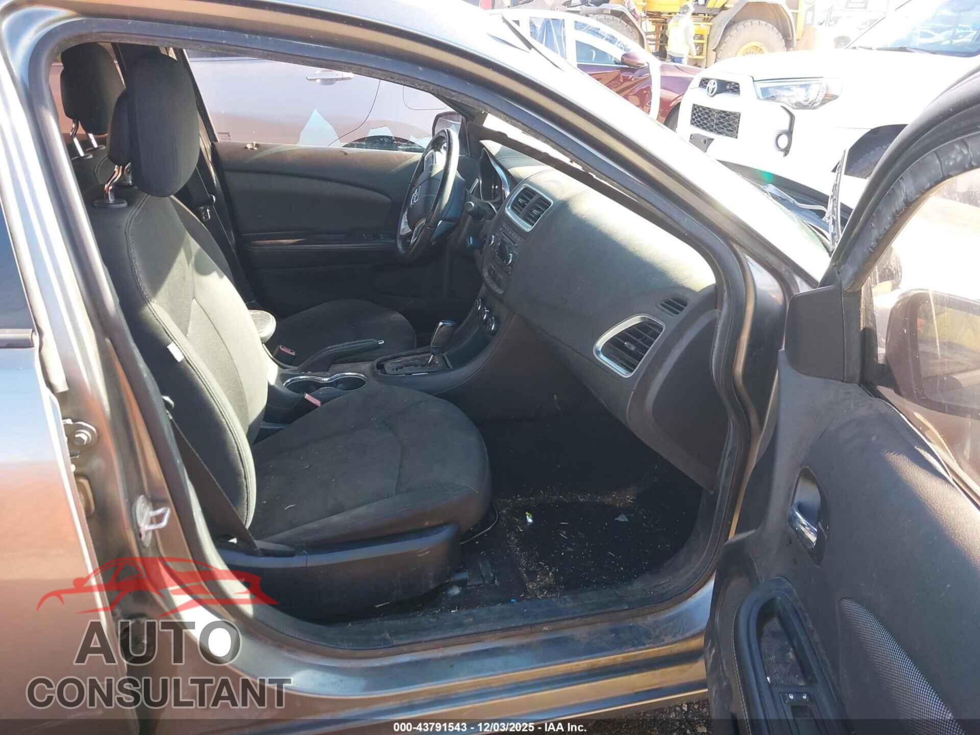 DODGE AVENGER 2013 - 1C3CDZCB8DN664062