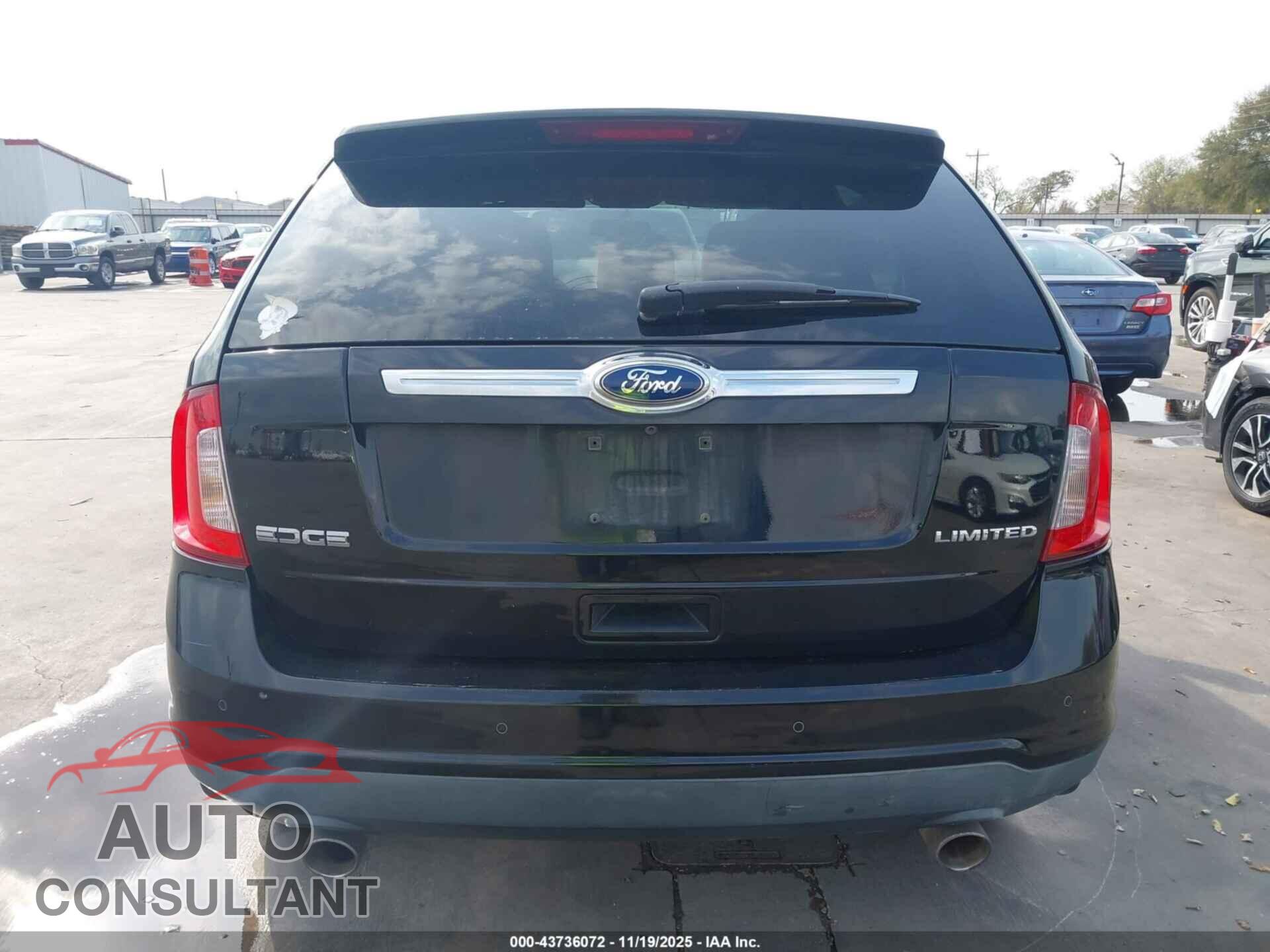 FORD EDGE 2011 - 2FMDK3KC4BBB51392