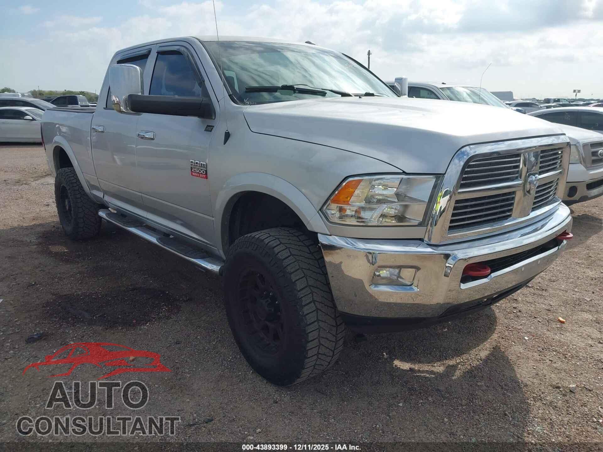DODGE RAM 2500 2010 - 3D7TT2CT0AG122088