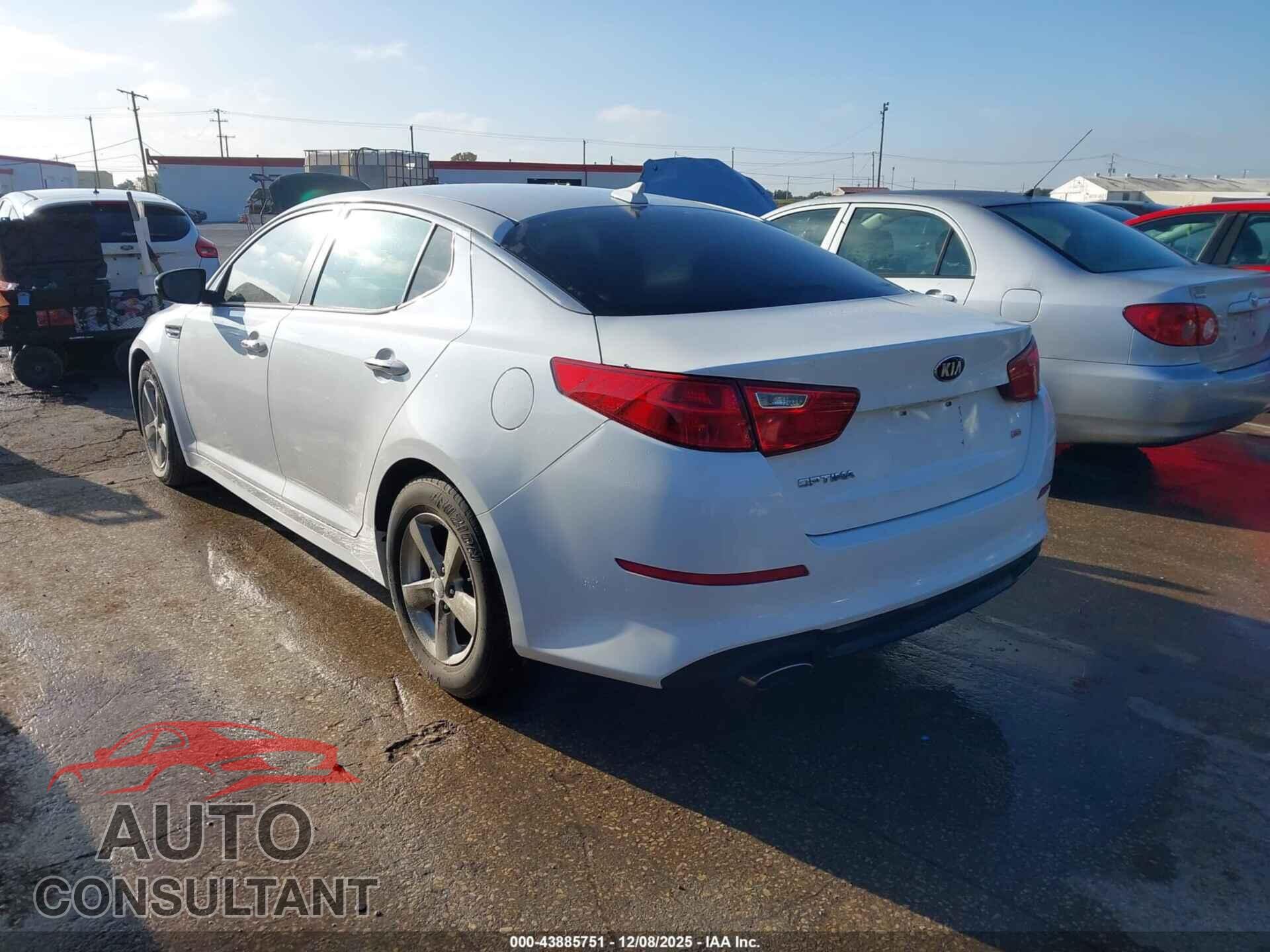 KIA OPTIMA 2015 - KNAGM4A73F5594064