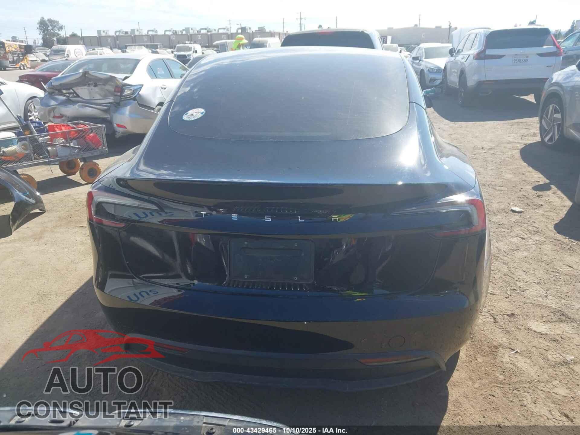 TESLA MODEL 3 2024 - 5YJ3E1EAXRF718076