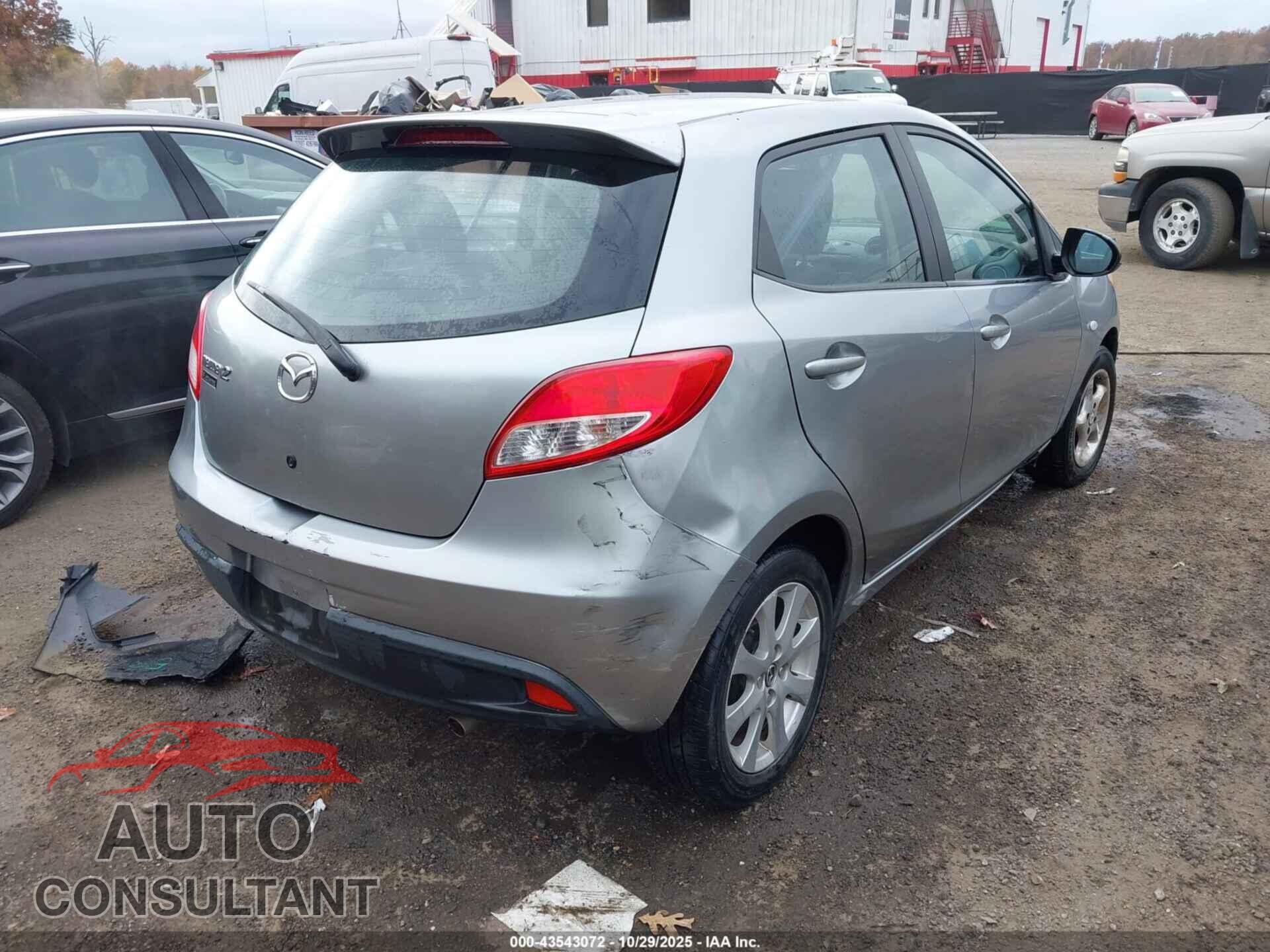 MAZDA MAZDA2 2013 - JM1DE1LZ2D0158221