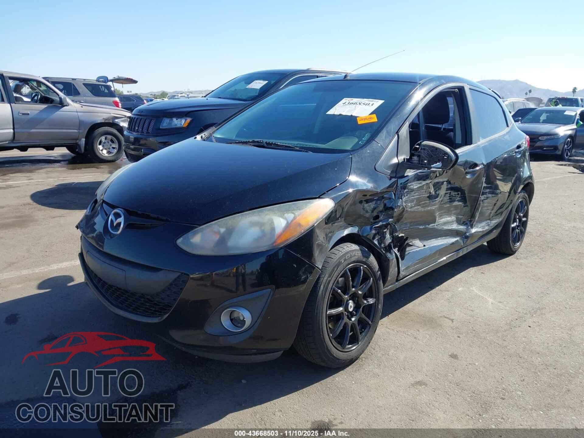 MAZDA MAZDA2 2011 - JM1DE1HZ4B0103095