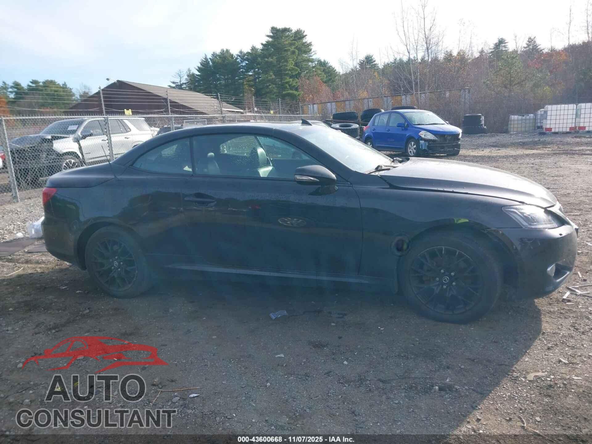 LEXUS IS 250C 2010 - JTHFF2C29A2509574