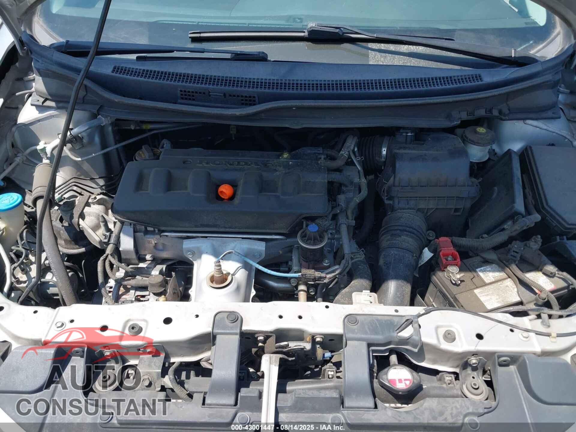 HONDA CIVIC 2012 - 19XFB2F93CE324707