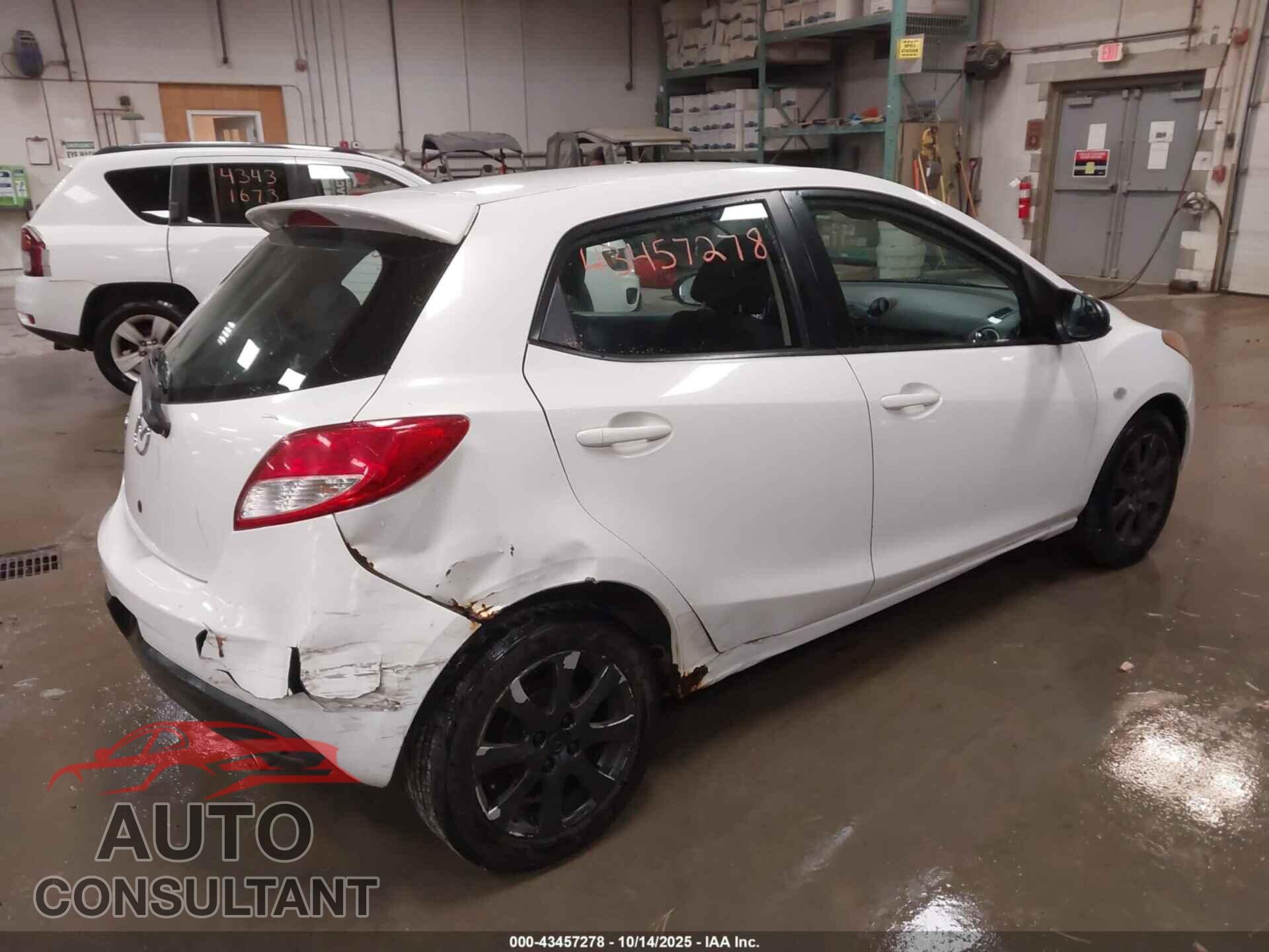 MAZDA MAZDA2 2013 - JM1DE1LZ2D0157831