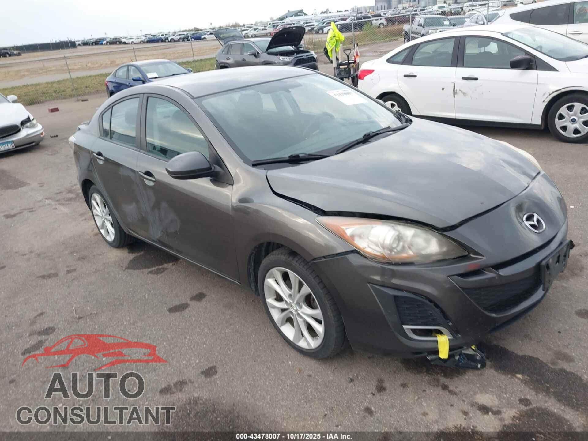 MAZDA MAZDA3 2010 - JM1BL1S58A1303473
