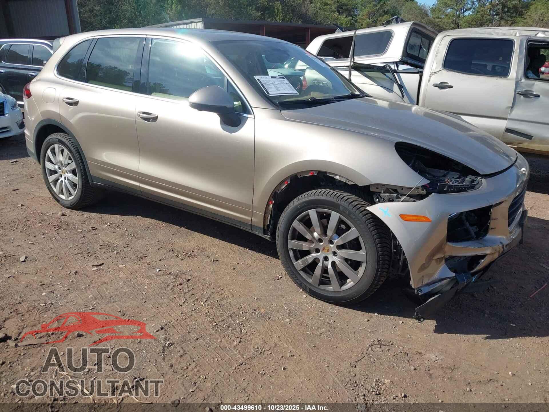 PORSCHE CAYENNE 2016 - WP1AA2A24GKA15014