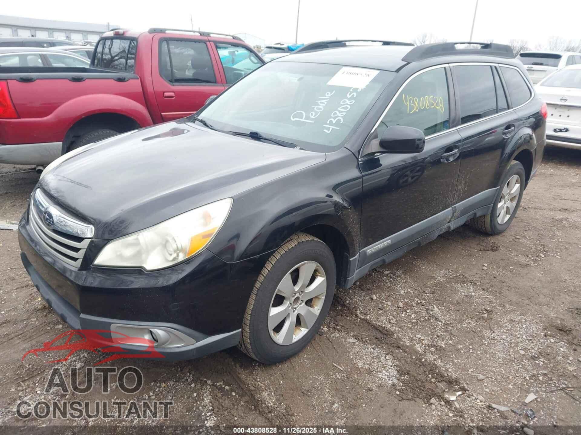 SUBARU OUTBACK 2010 - 4S4BRCCC4A3343038
