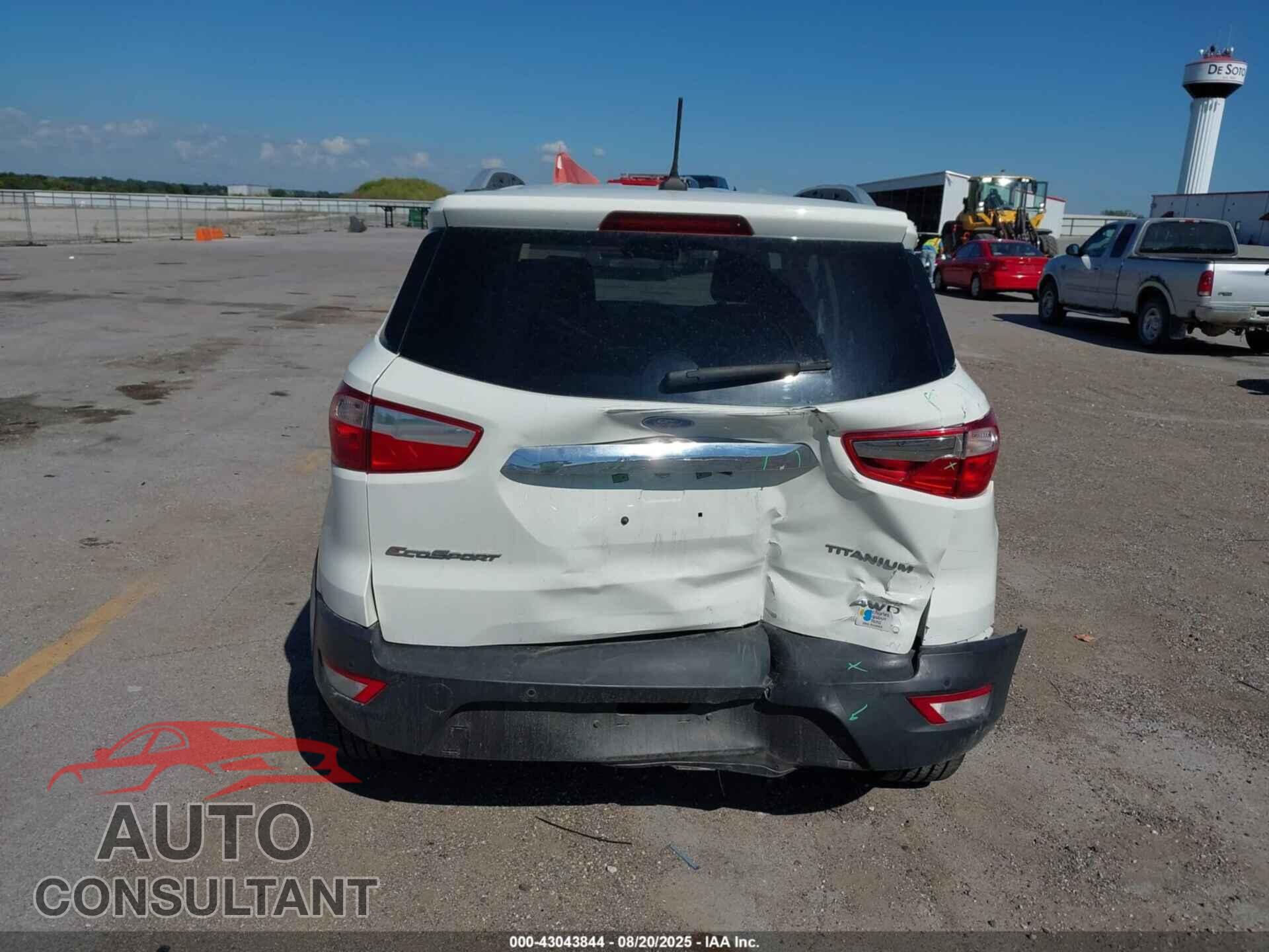 FORD ECOSPORT 2019 - MAJ6S3KL8KC297555