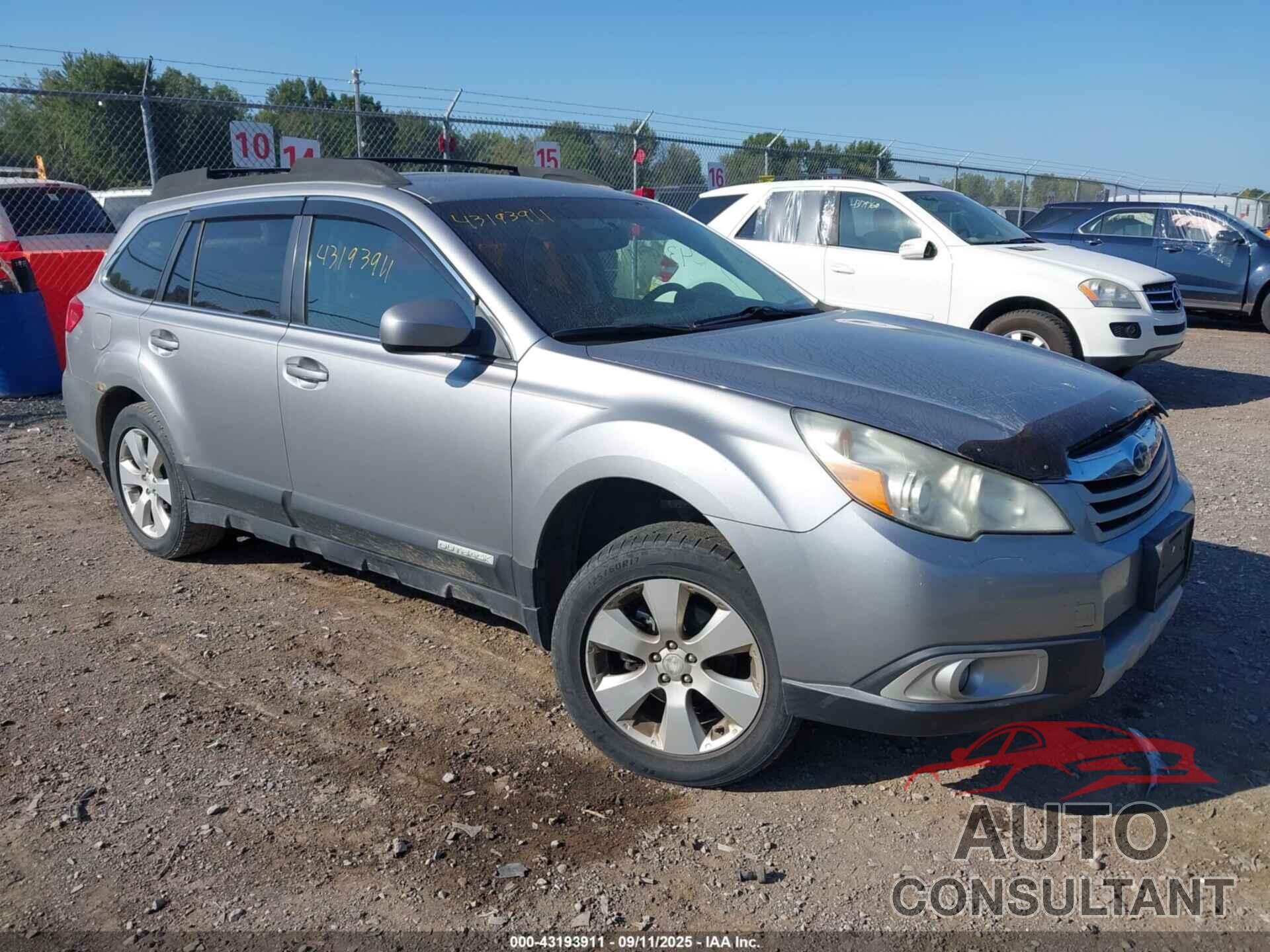 SUBARU OUTBACK 2011 - 4S4BRBLC5B3399565