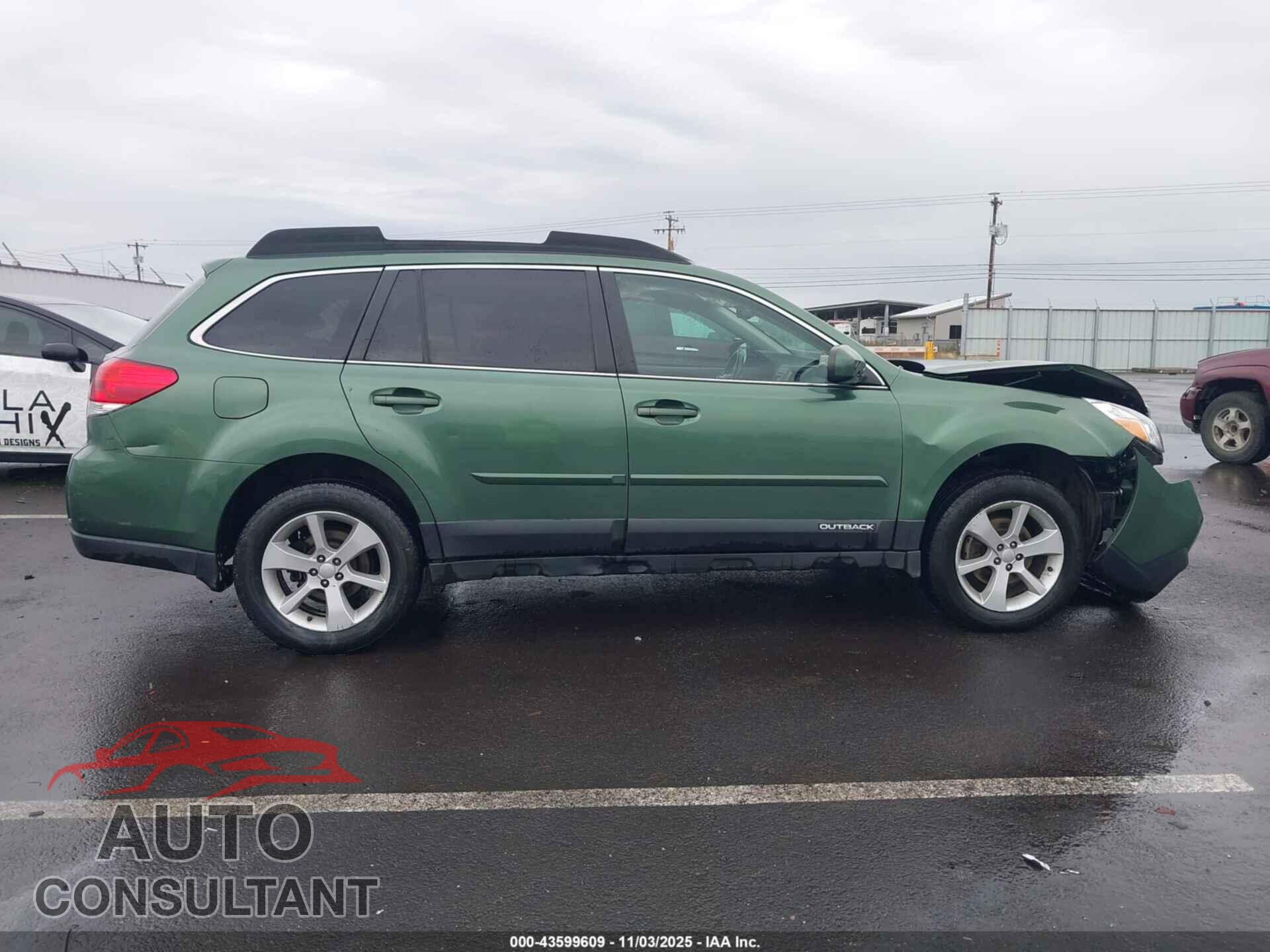 SUBARU OUTBACK 2014 - 4S4BRBCC9E3218665