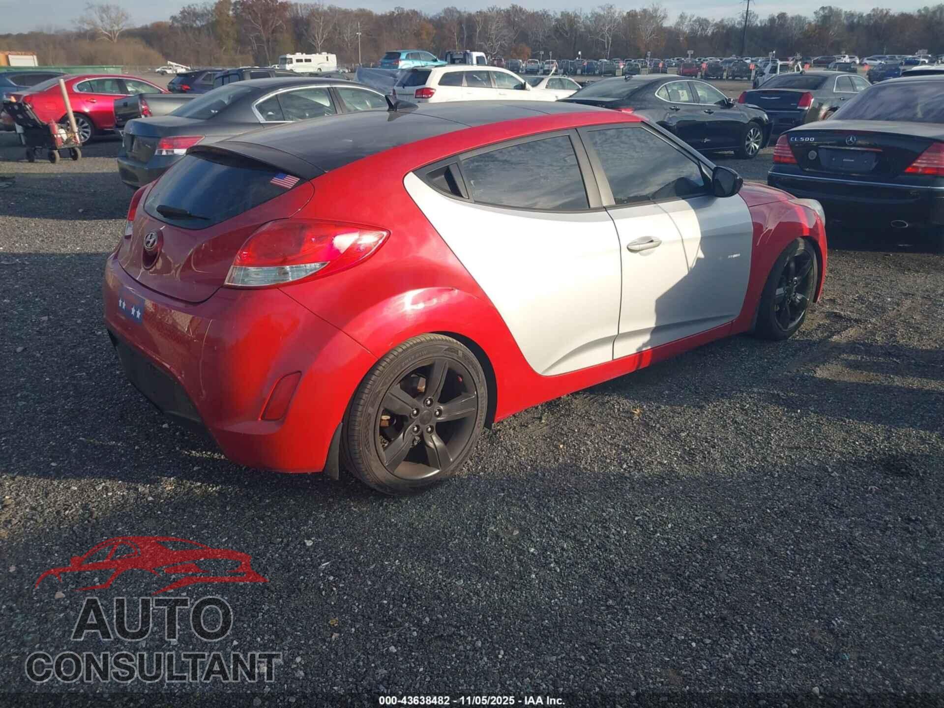 HYUNDAI VELOSTER 2014 - KMHTC6ADXEU183184