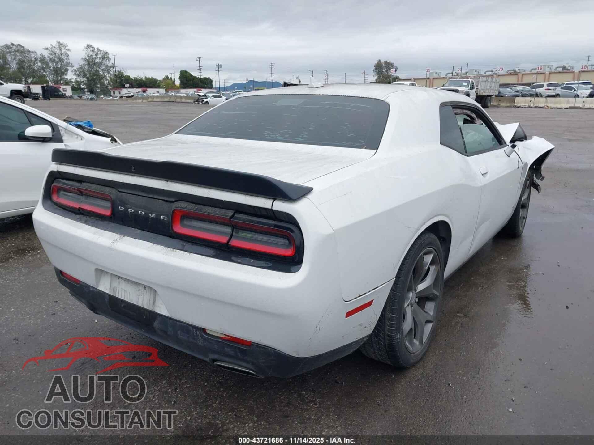 DODGE CHALLENGER 2016 - 2C3CDZAG6GH336313