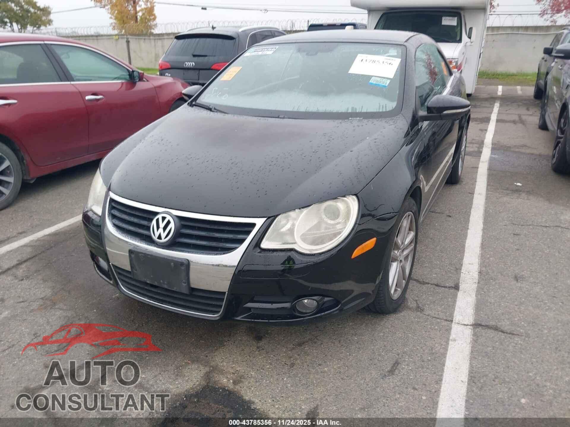 VOLKSWAGEN EOS 2009 - WVWFA71F39V019984