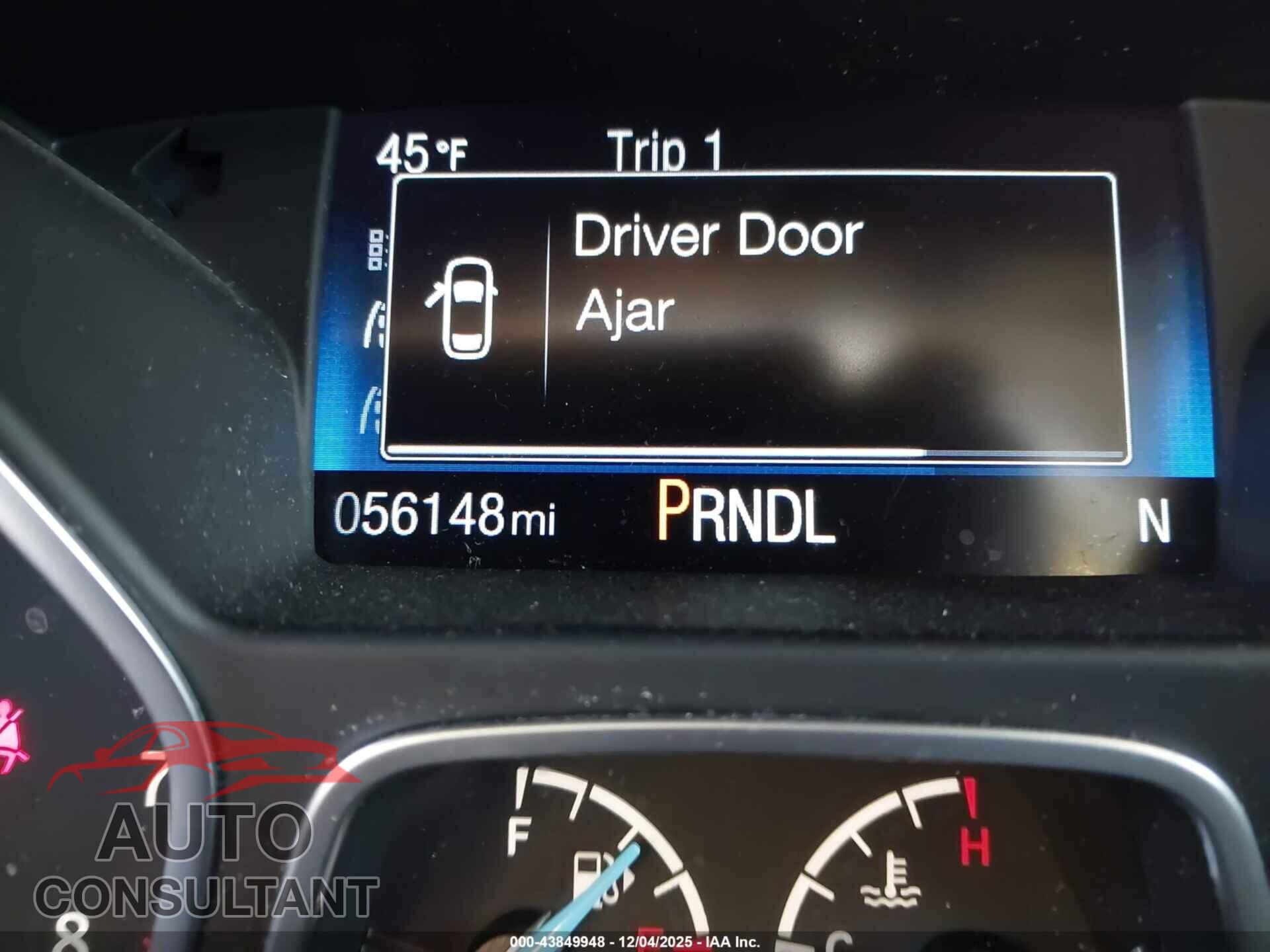 FORD FOCUS 2016 - 1FADP3F28GL220444