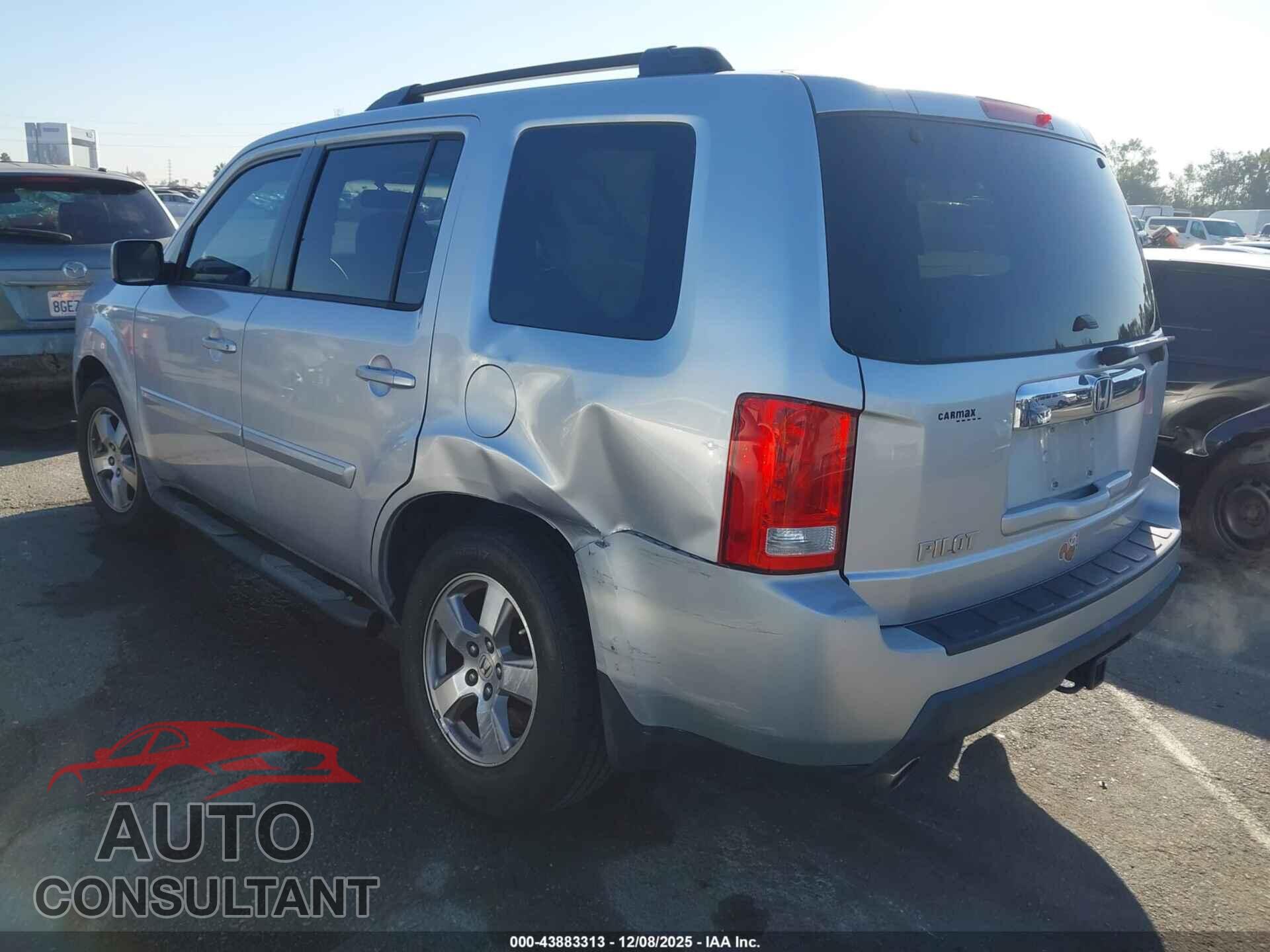 HONDA PILOT 2009 - 5FNYF38539B018560