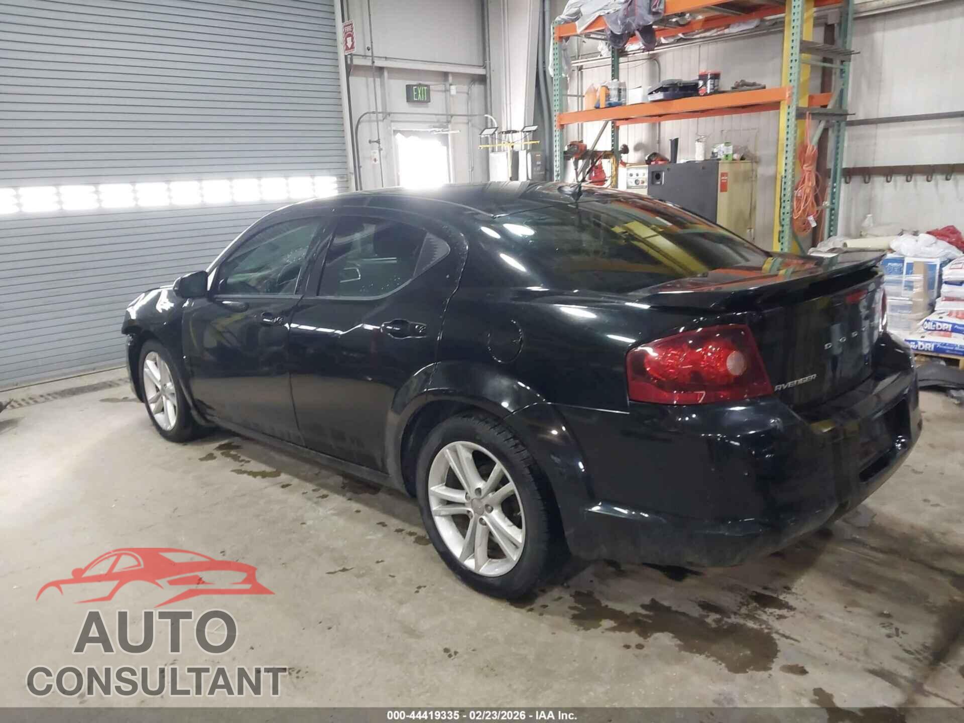 DODGE AVENGER 2013 - 1C3CDZCB4DN682414