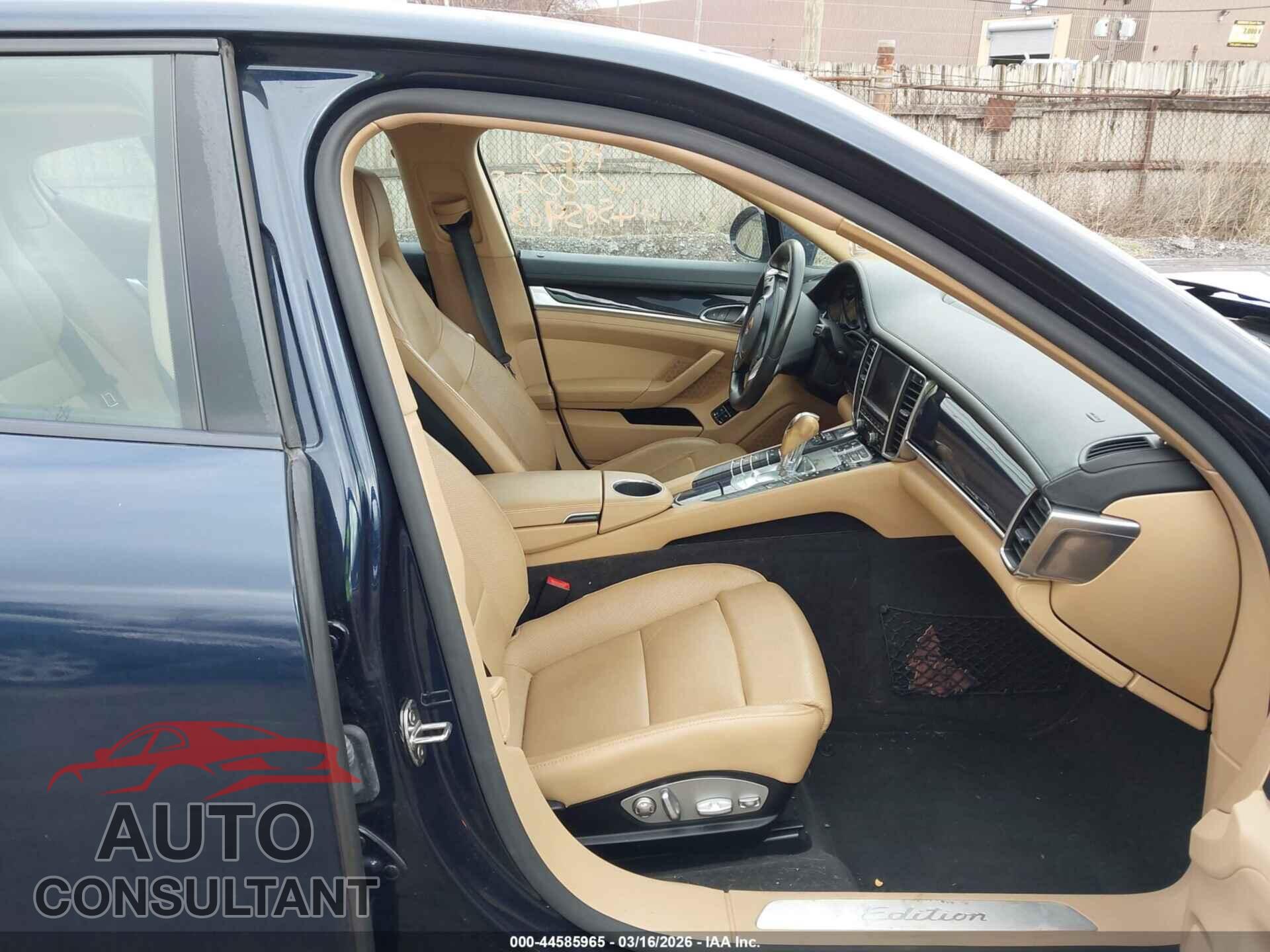 PORSCHE PANAMERA 2016 - WP0AA2A73GL007218