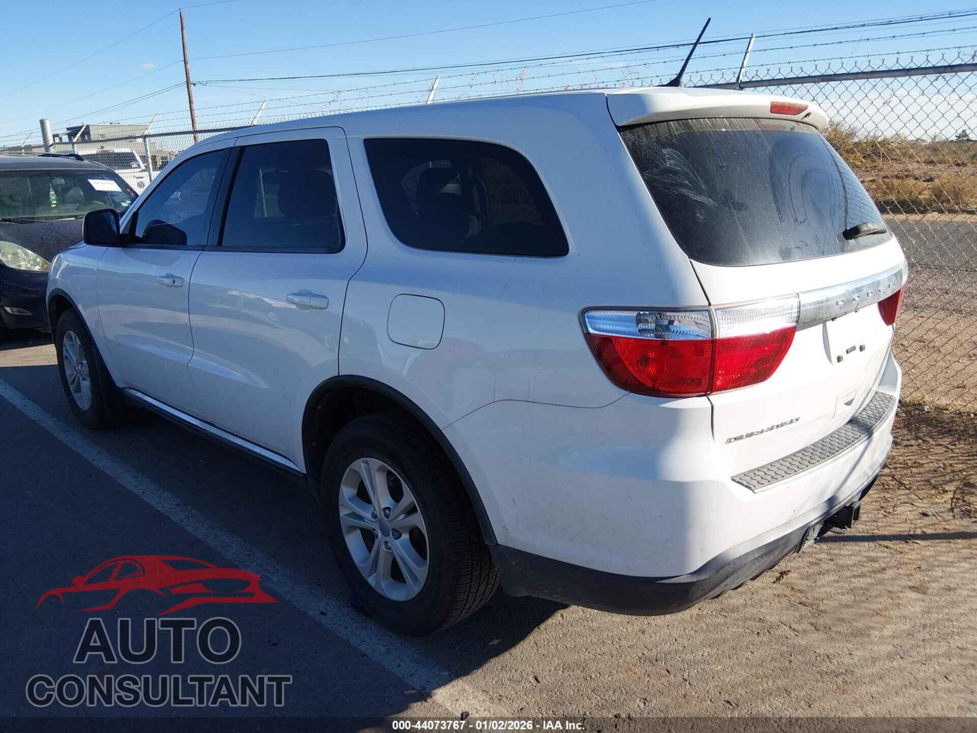 DODGE DURANGO 2013 - 1C4RDHAGXDC575877