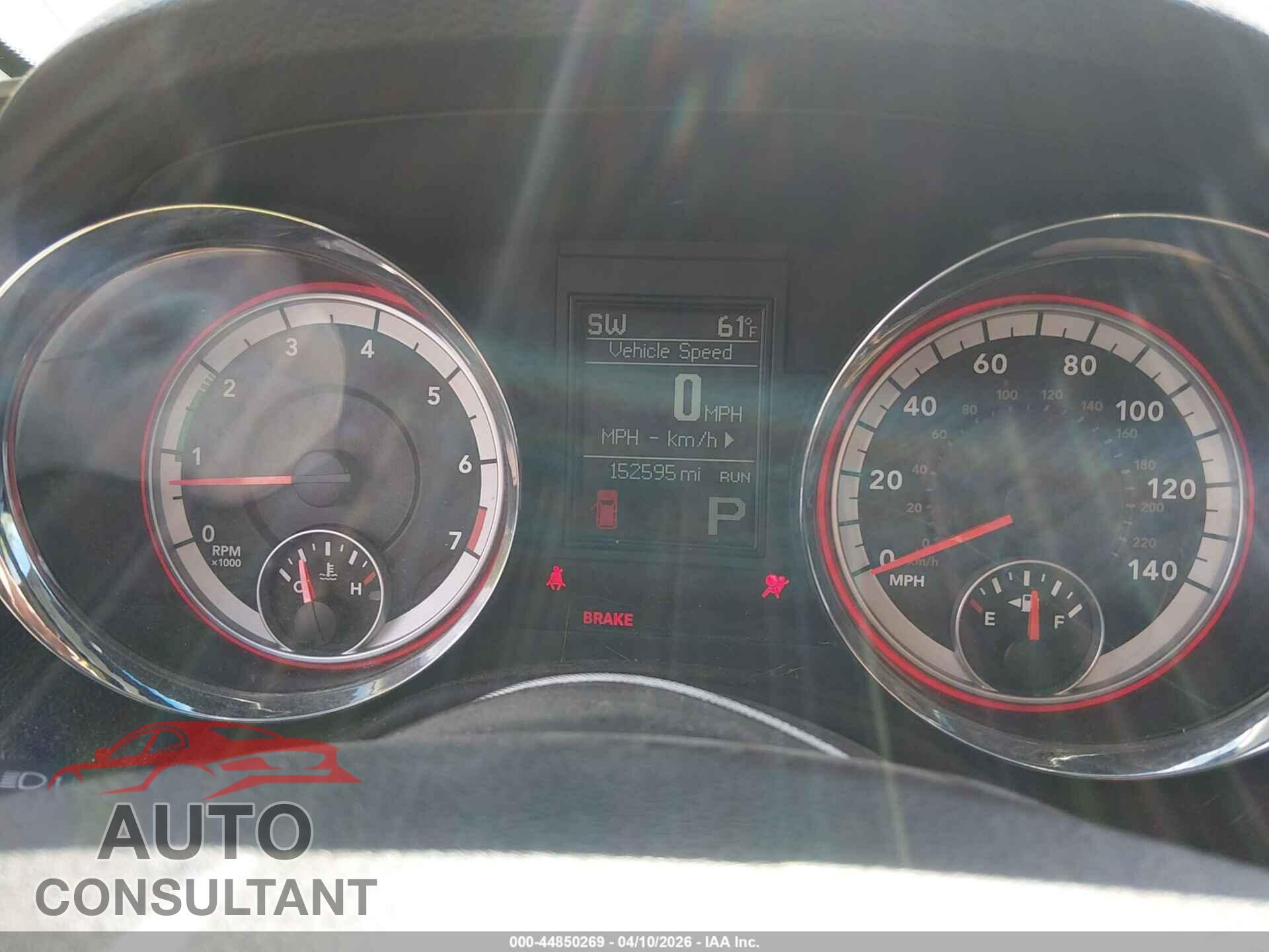 DODGE DURANGO 2013 - 1C4RDJAG0DC629033