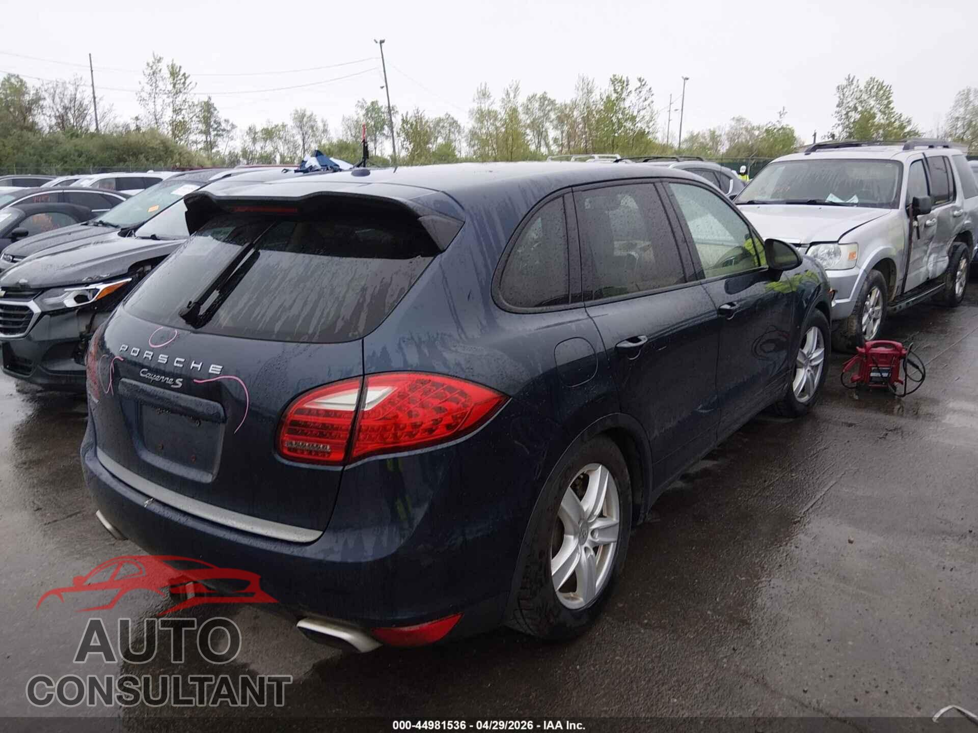 PORSCHE CAYENNE 2012 - WP1AB2A28CLA45313