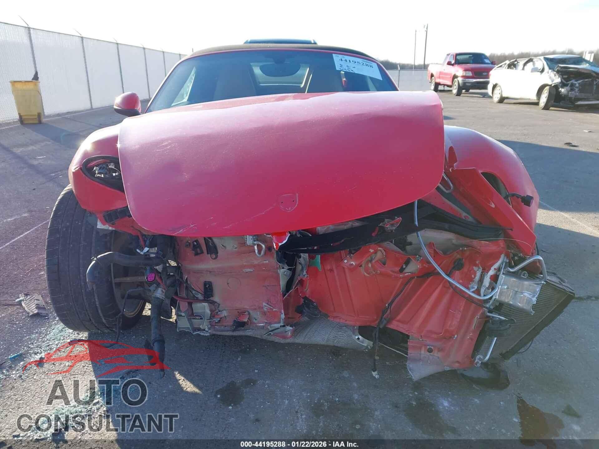 PORSCHE BOXSTER 2013 - WP0CA2A88DS113568