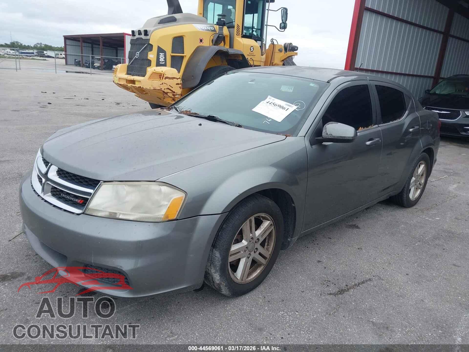 DODGE AVENGER 2013 - 1C3CDZCB1DN768098