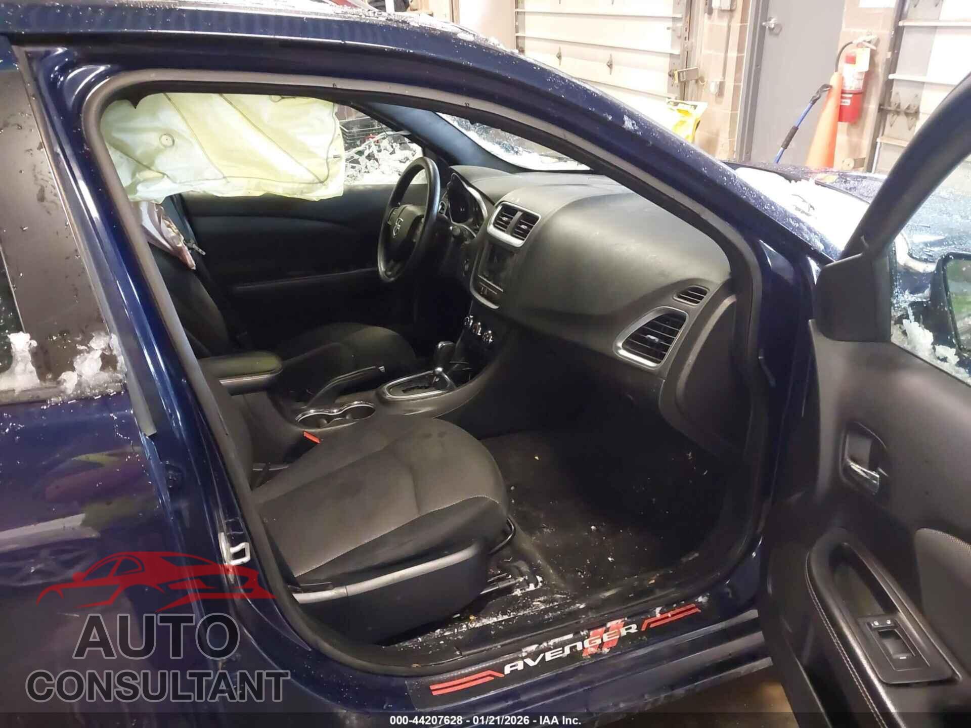 DODGE AVENGER 2013 - 1C3CDZAG0DN596435