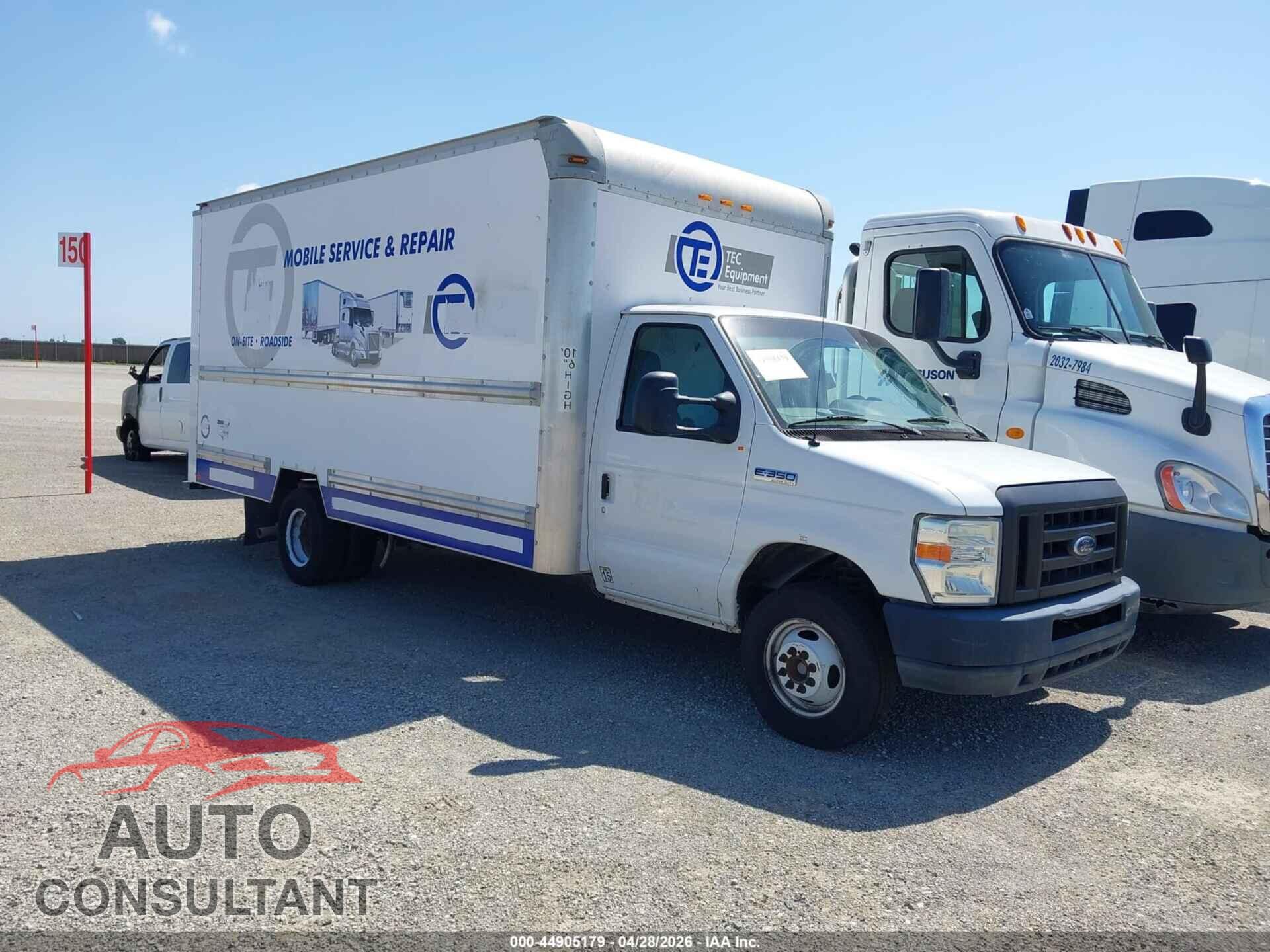 FORD E-350 CUTAWAY 2012 - 1FDWE3FS7CDA34791