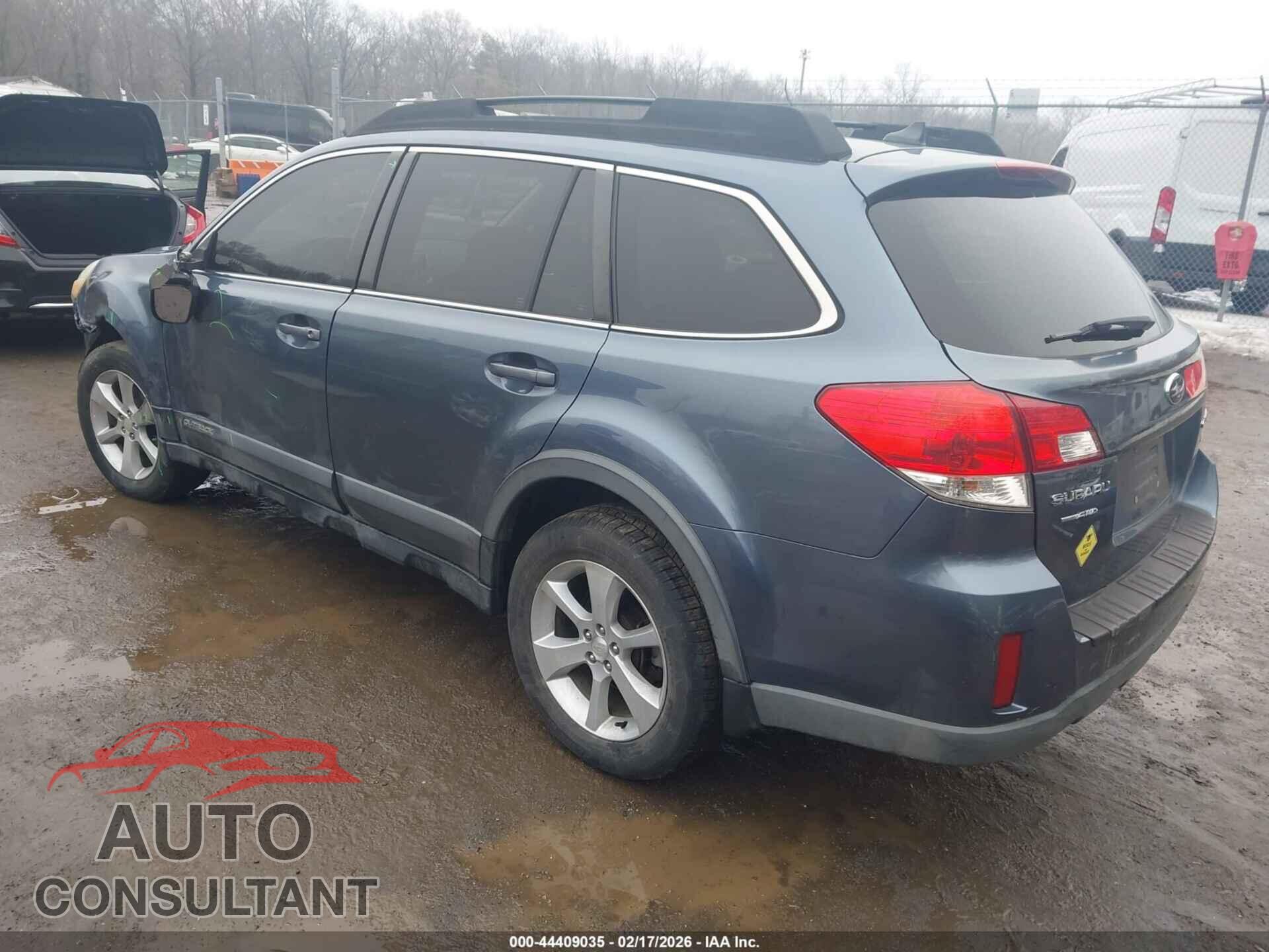 SUBARU OUTBACK 2013 - 4S4BRBKC2D3263186