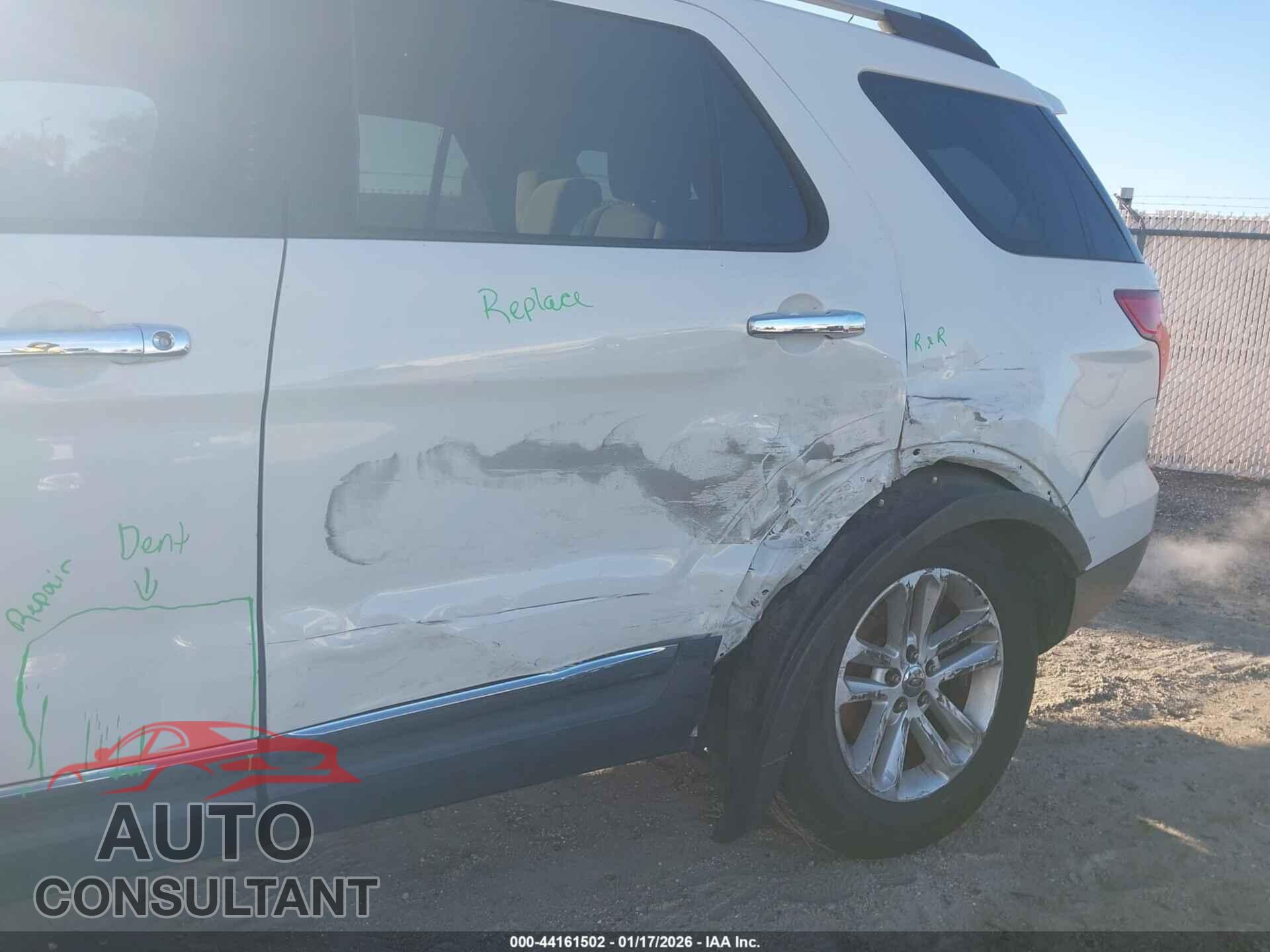 FORD EXPLORER 2011 - 1FMHK8D85BGA40740