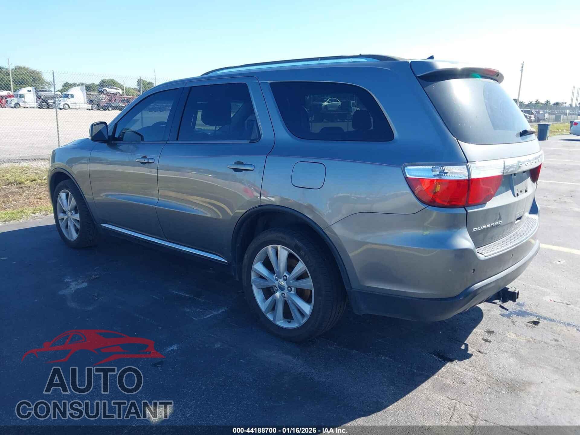 DODGE DURANGO 2012 - 1C4RDHDGXCC330619