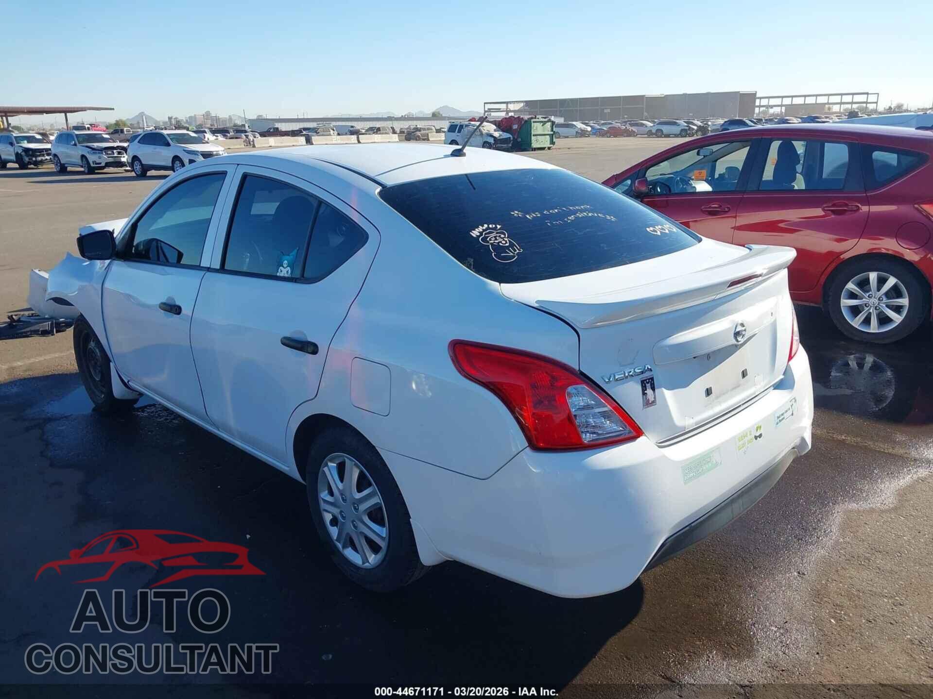 NISSAN VERSA 2019 - 3N1CN7AP3KL873558