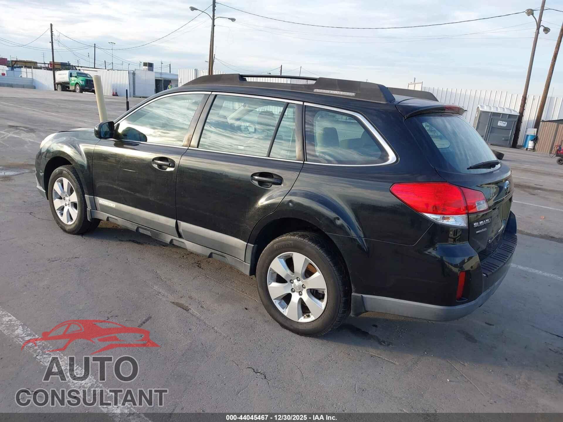 SUBARU OUTBACK 2012 - 4S4BRBAC6C3214587