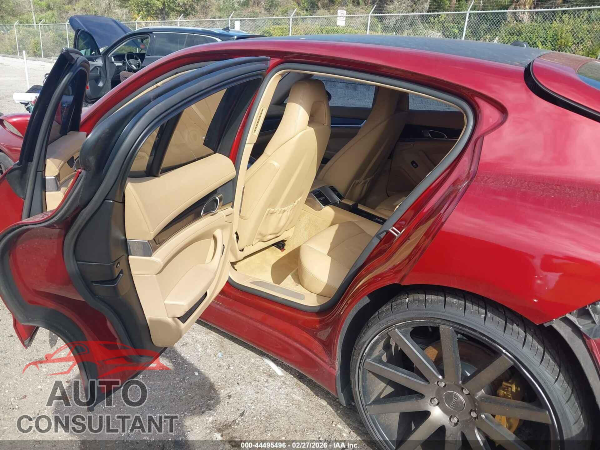 PORSCHE PANAMERA 2011 - WP0AA2A70BL018749