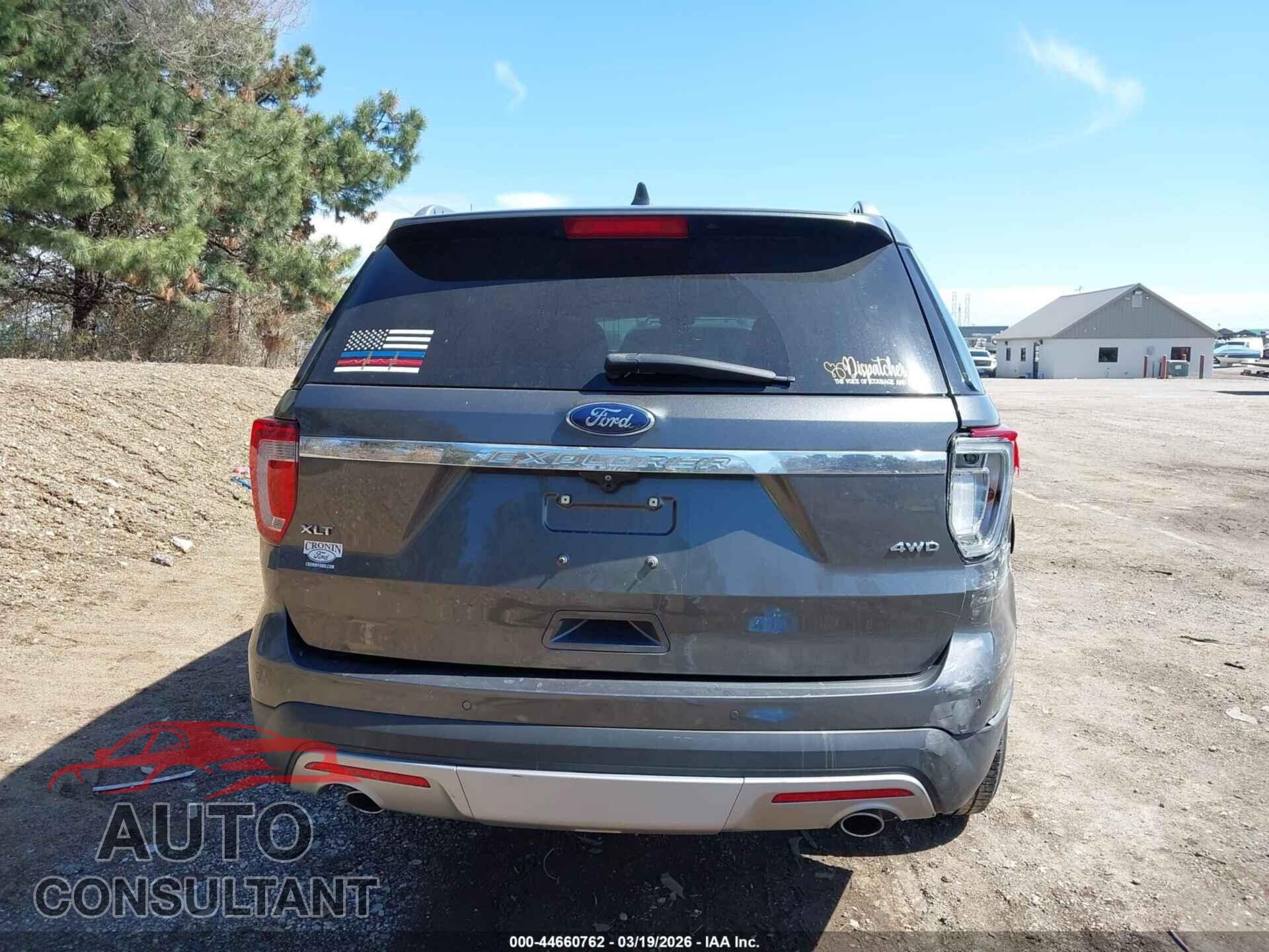 FORD EXPLORER 2017 - 1FM5K8D87HGD38329