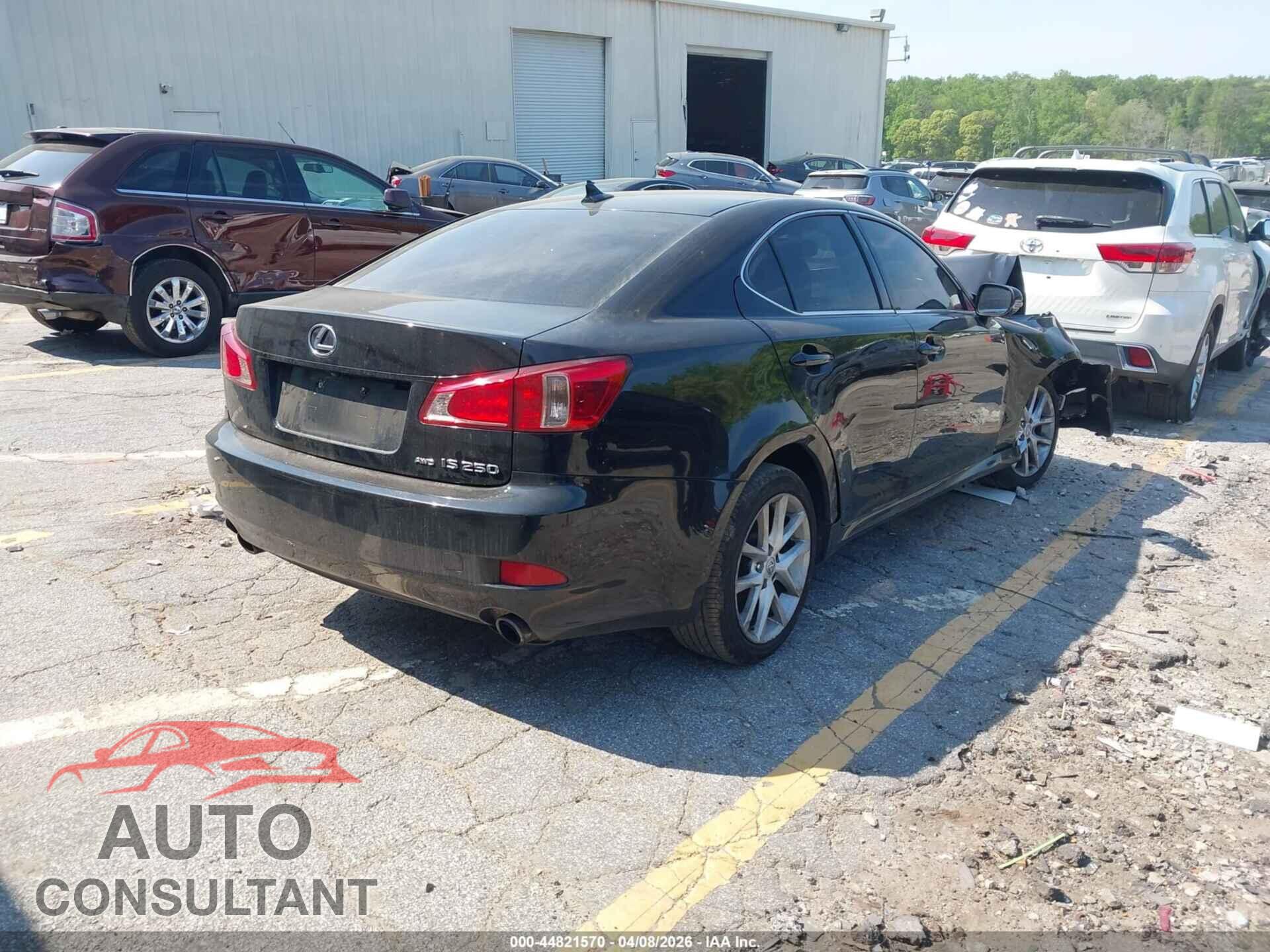 LEXUS IS 250 2012 - JTHCF5C27C5058344