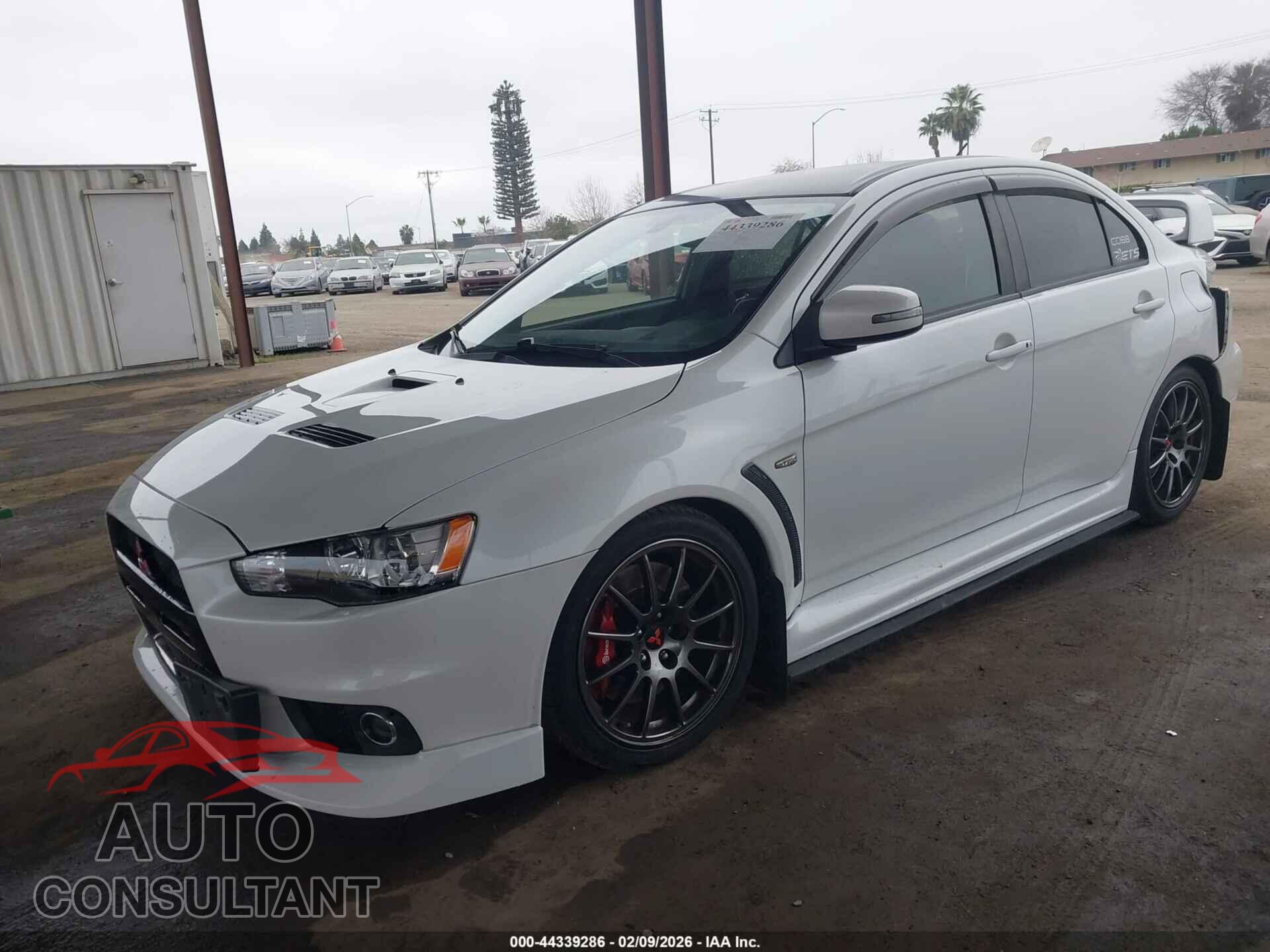 MITSUBISHI LANCER EVOLUTION 2015 - JA32W7FV5FU027696