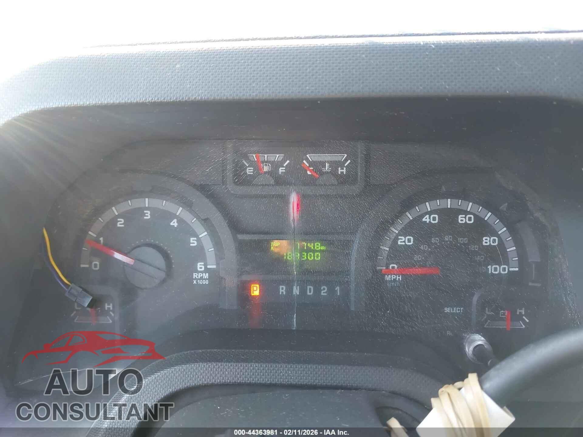 FORD E-150 2012 - 1FTNE1EW4CDA98330