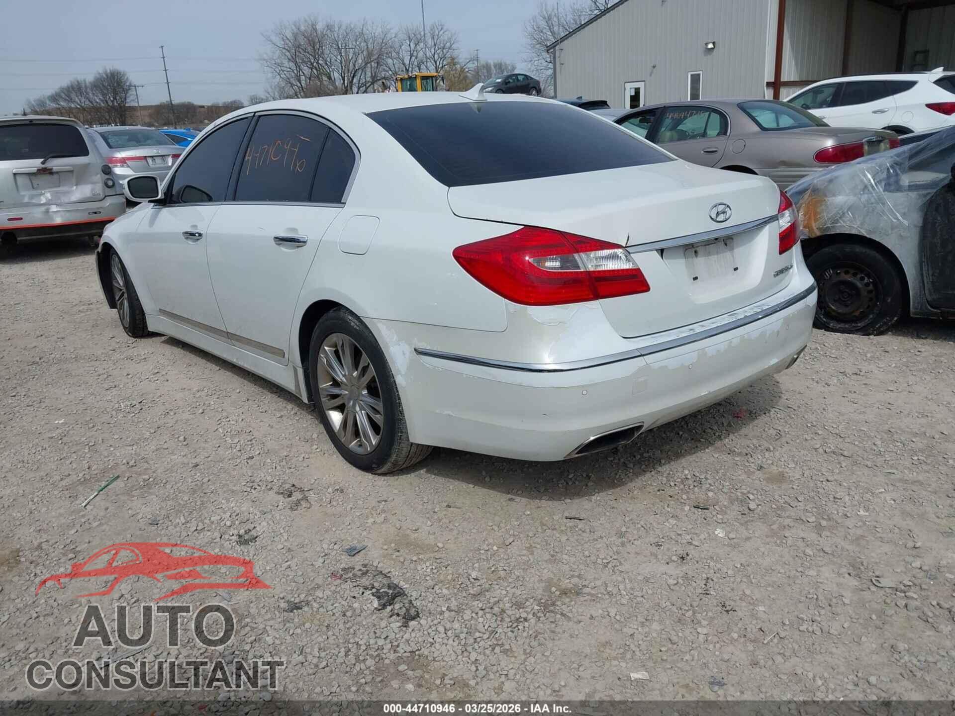 HYUNDAI GENESIS 2012 - KMHGC4DF8CU175357