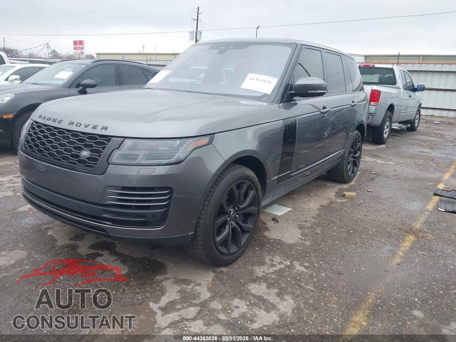 LAND ROVER RANGE ROVER 2019 - SALGS2RE3KA555355