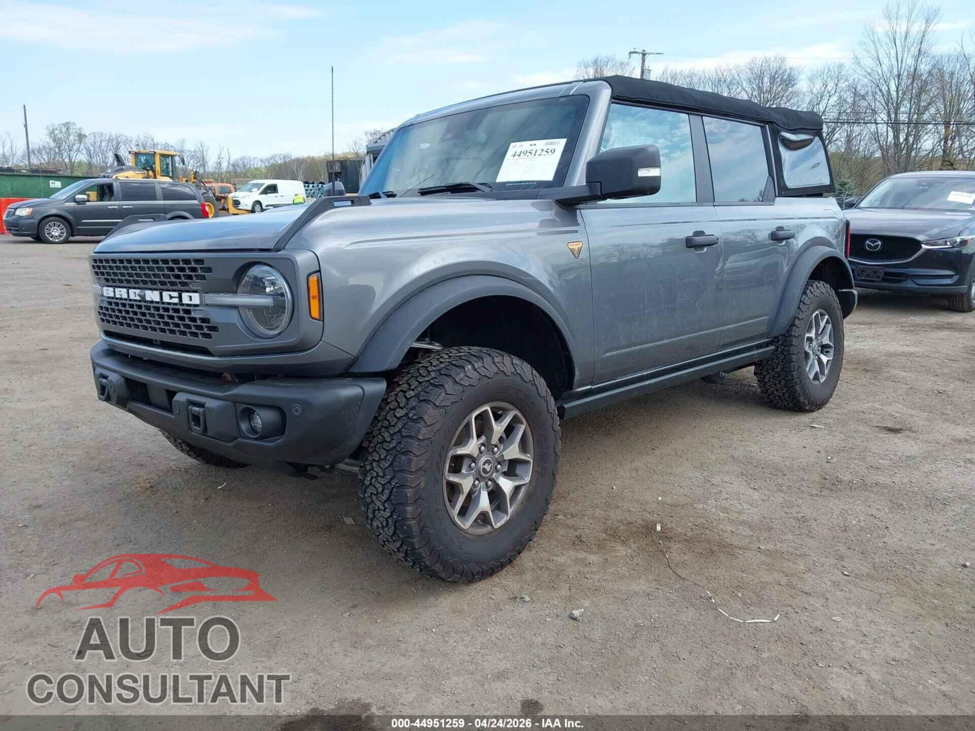 FORD BRONCO 2023 - 1FMEE5DP0PLB47452