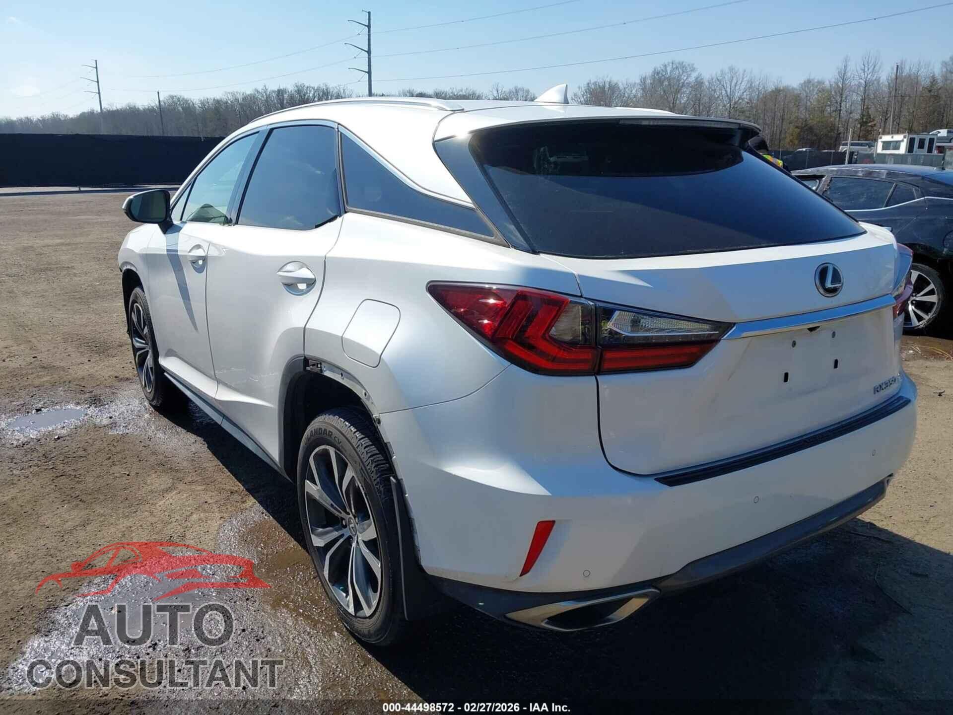 LEXUS RX 350 2017 - 2T2BZMCA4HC131665