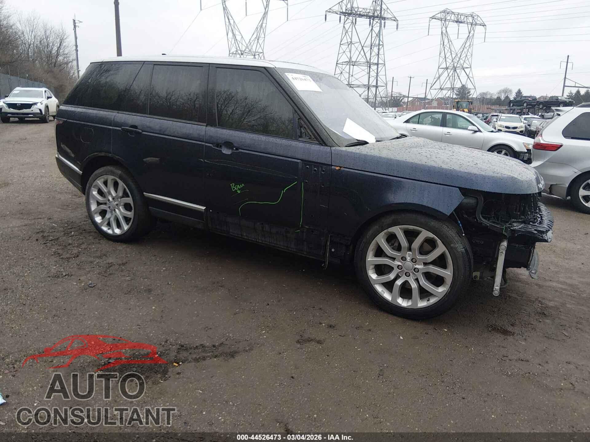 LAND ROVER RANGE ROVER 2016 - SALGS2PF2GA285523