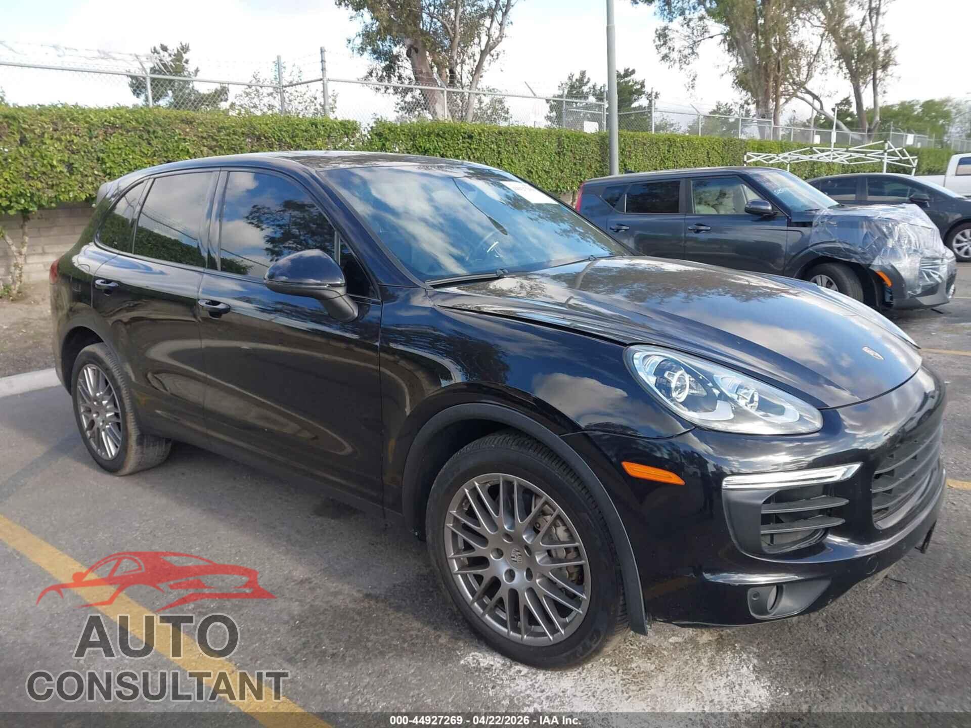 PORSCHE CAYENNE 2015 - WP1AB2A24FLA56314