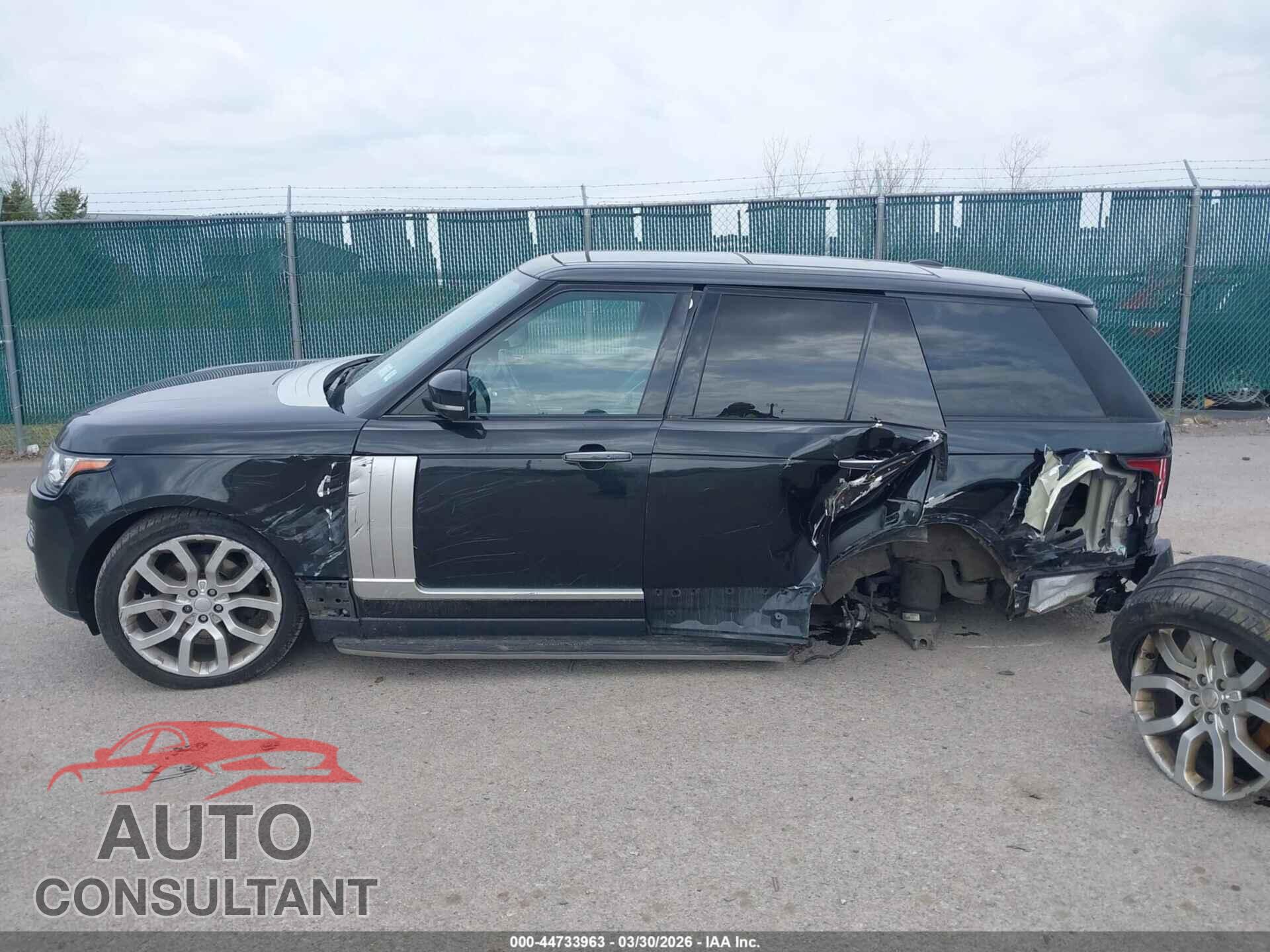 LAND ROVER RANGE ROVER 2015 - SALGS2VF3FA205759