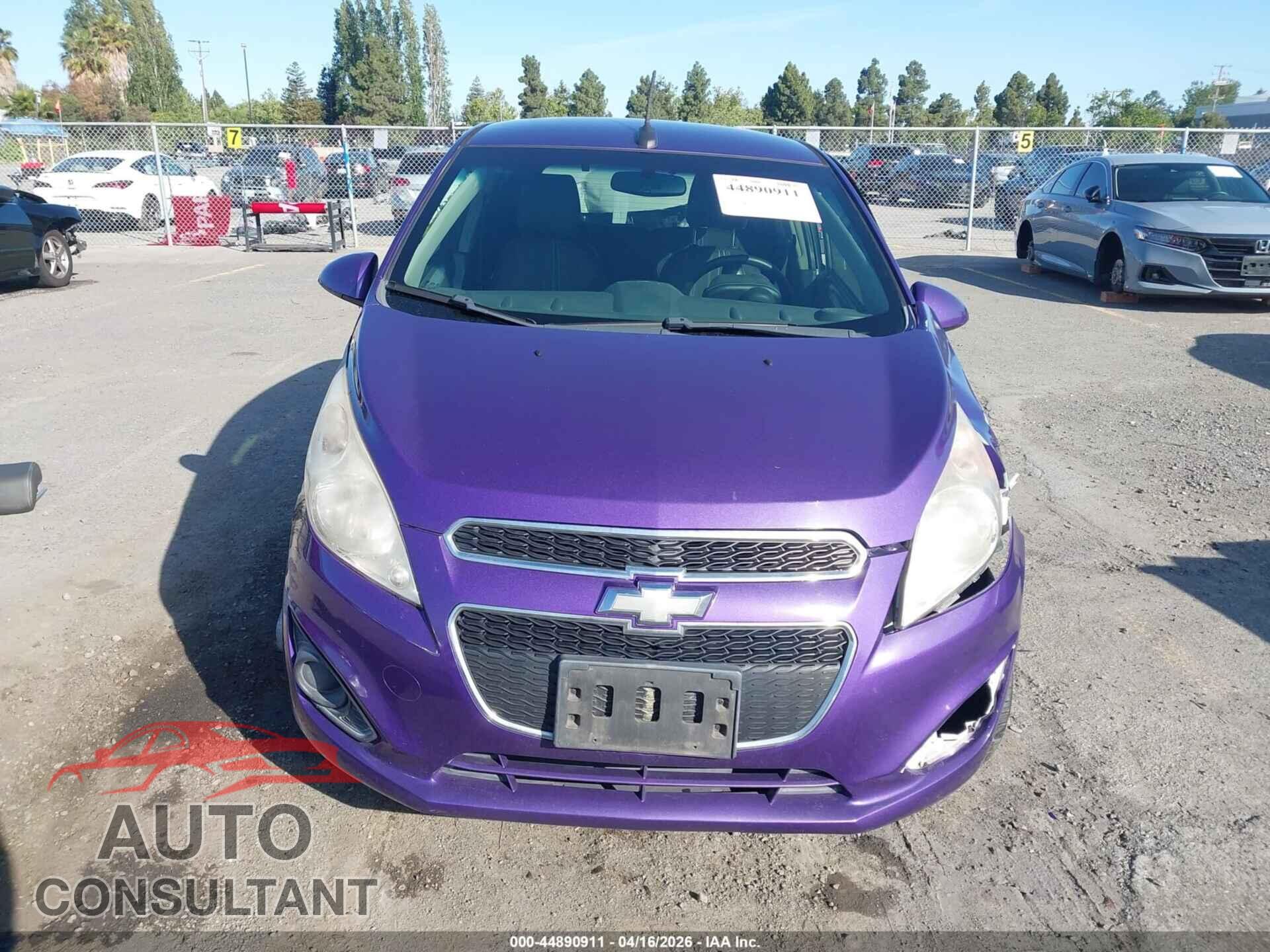CHEVROLET SPARK 2013 - KL8CD6S93DC507293